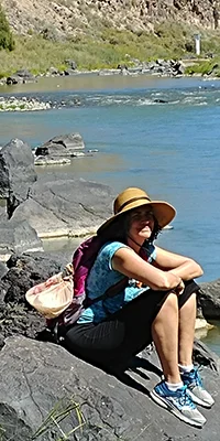 Connecting with the Deva of the Rio Grande.