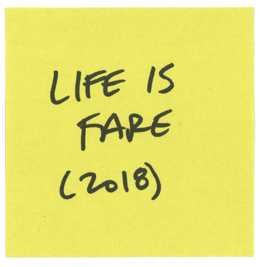  Life is Fare is an award winning film. 