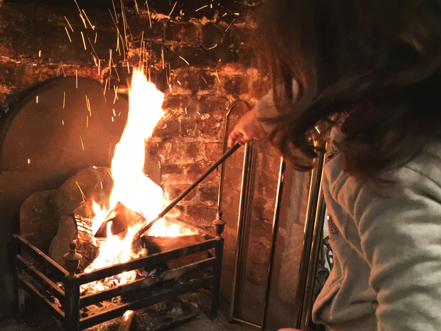 open fires
