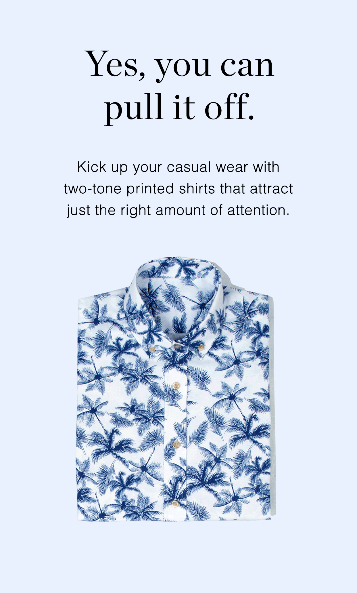 Floral Shirts Email Content