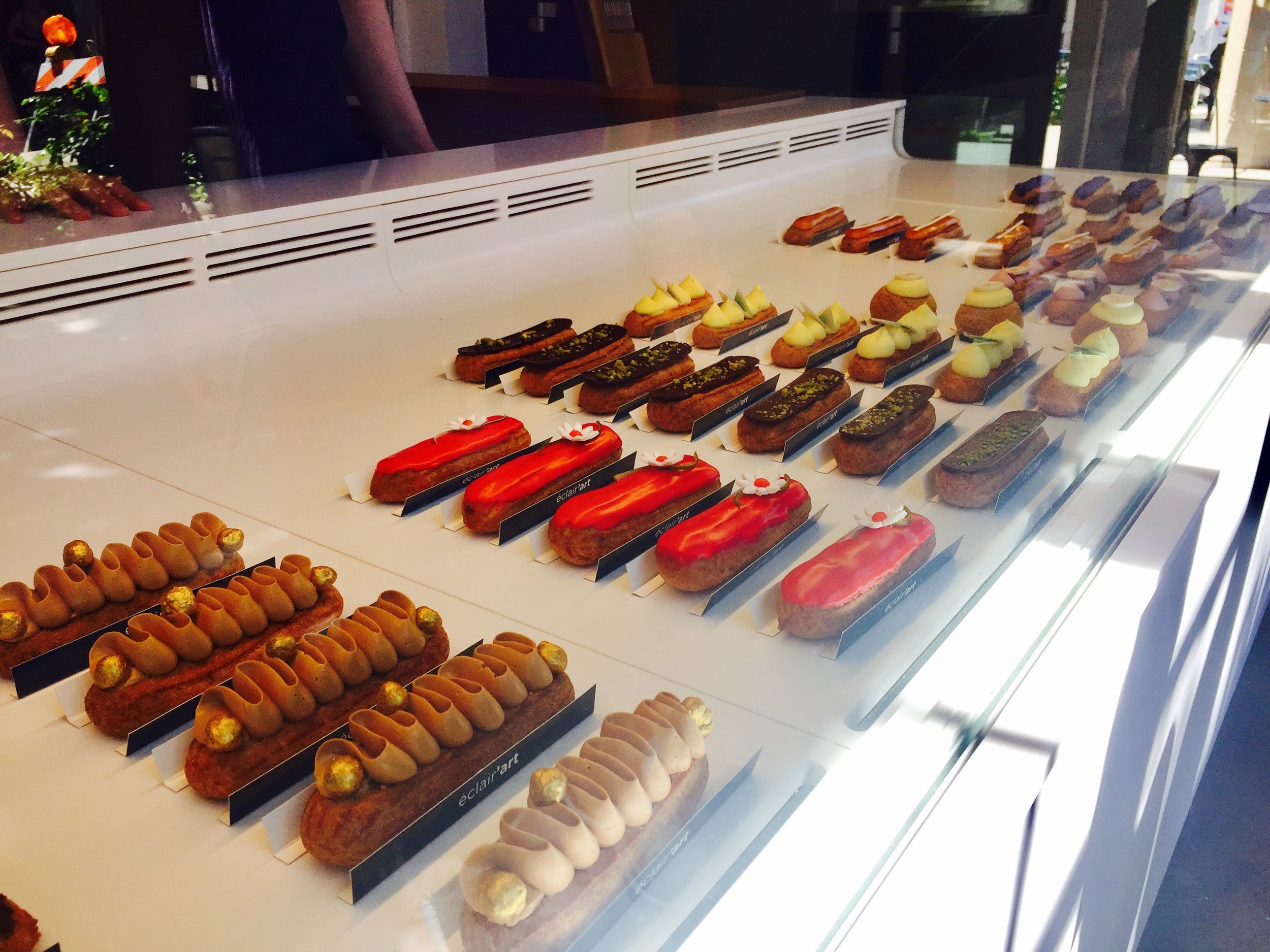 Eclair-Only Eatery on the Waterfront