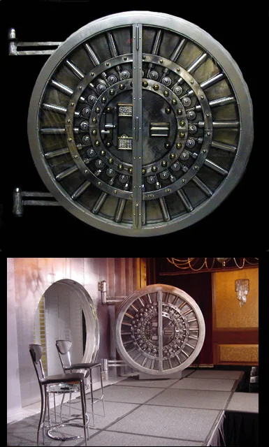 Detail of Bank Vault Door