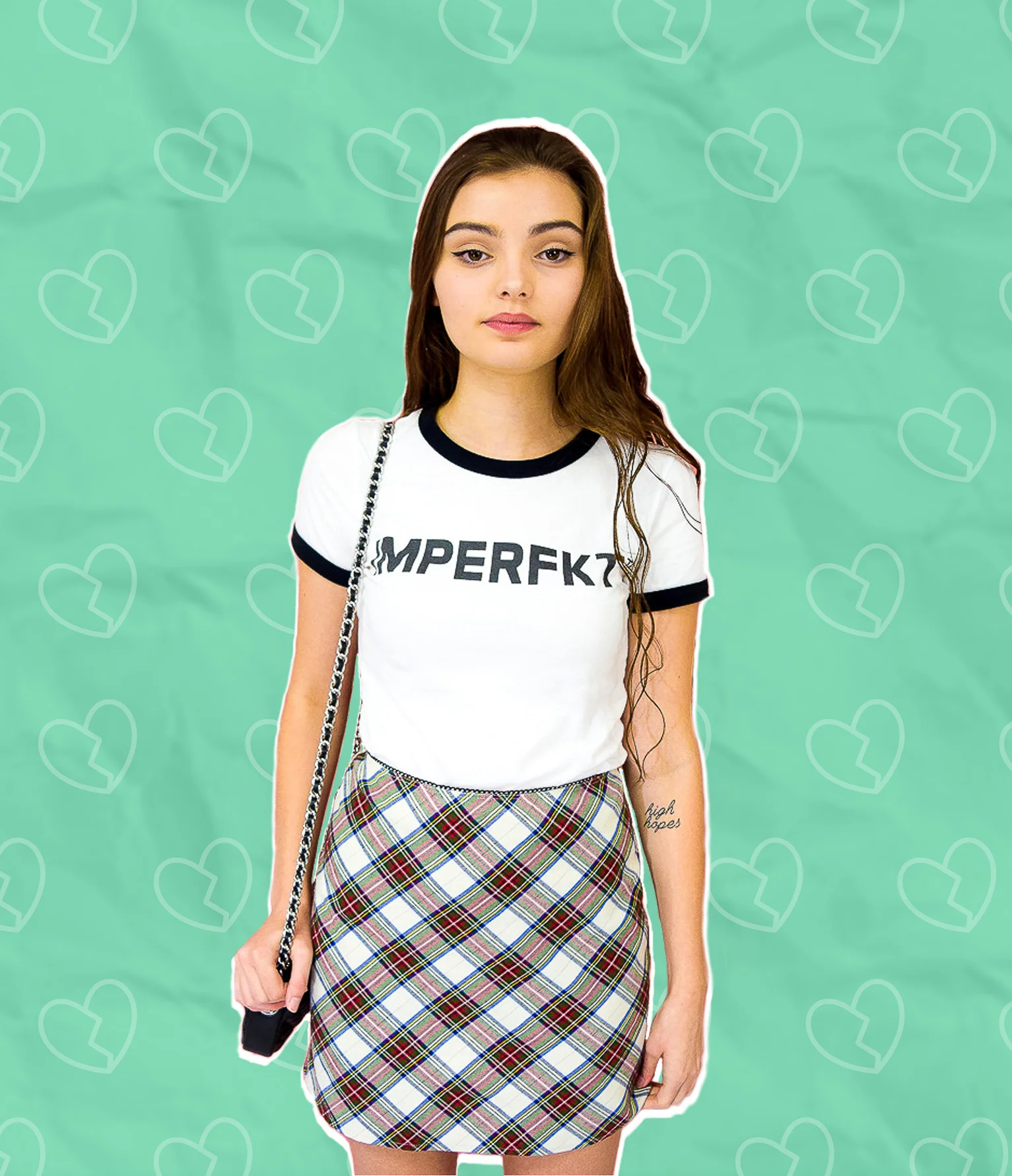 Women's IMPERFKT Ringer Tee
