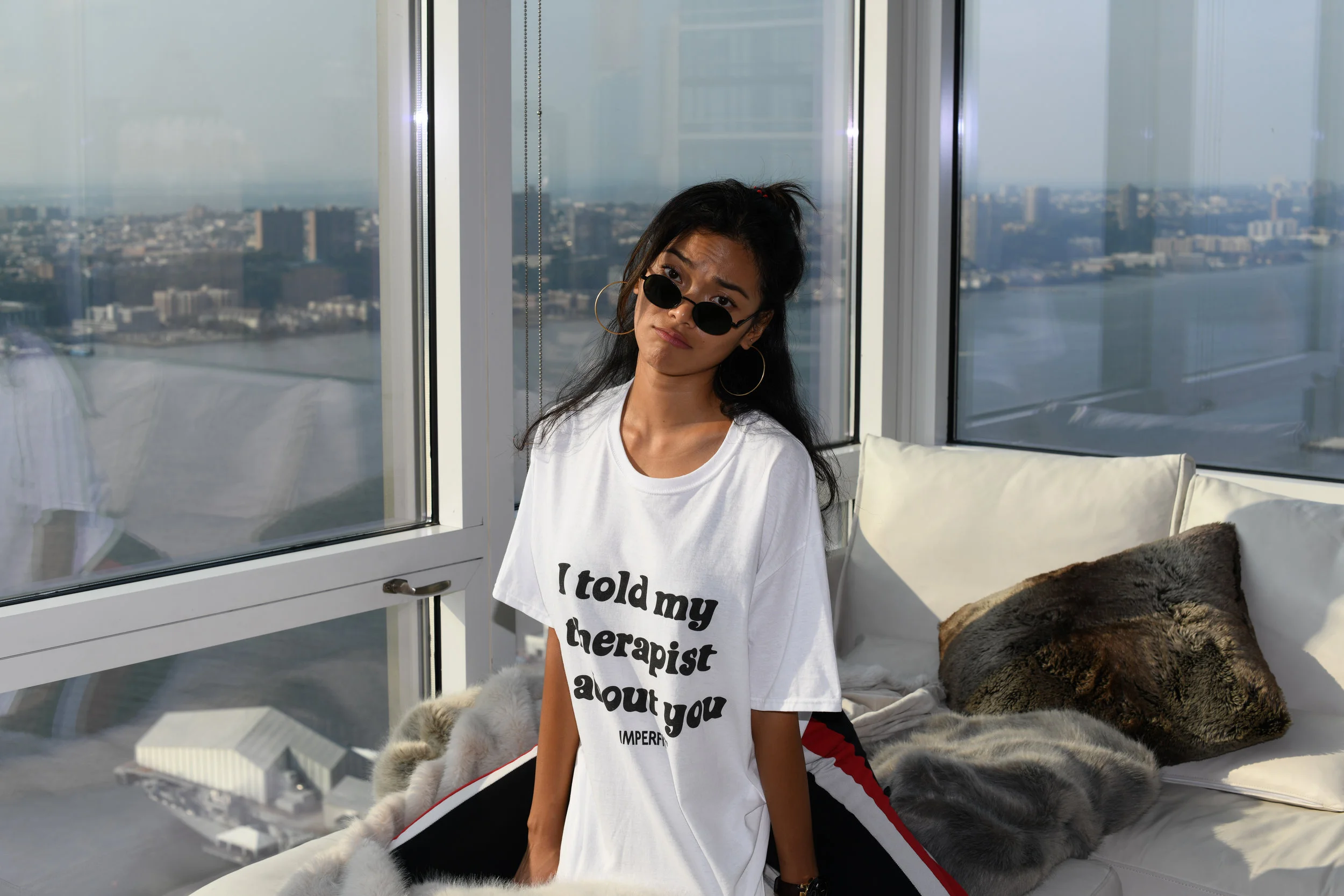 I told my therapist about you Unisex Tee