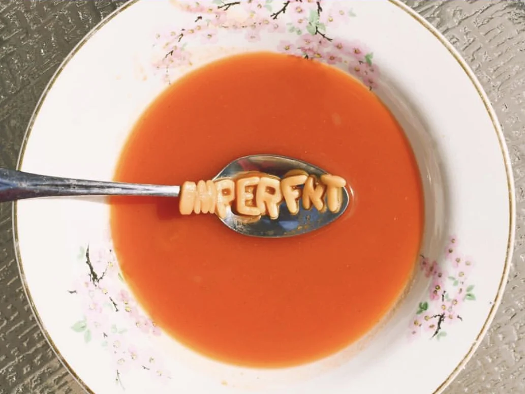 IMPERFKT Alphabet soup art