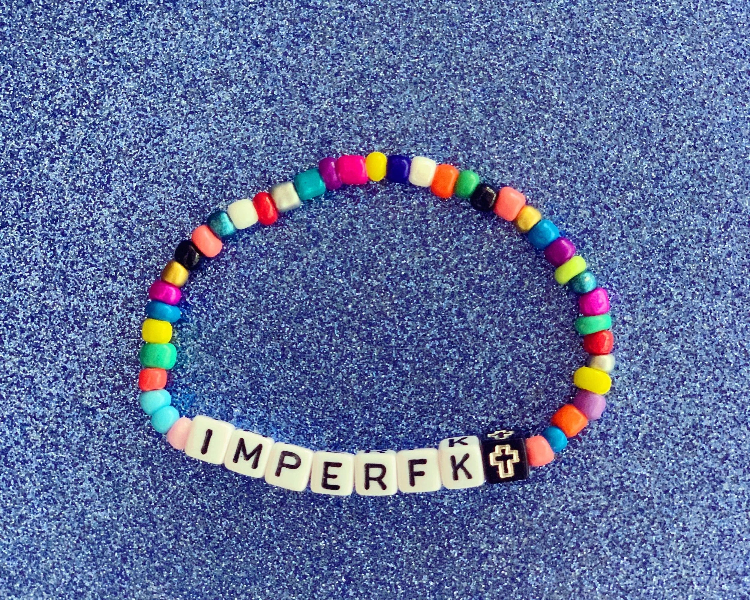IMPERFKT Cross Bracelet