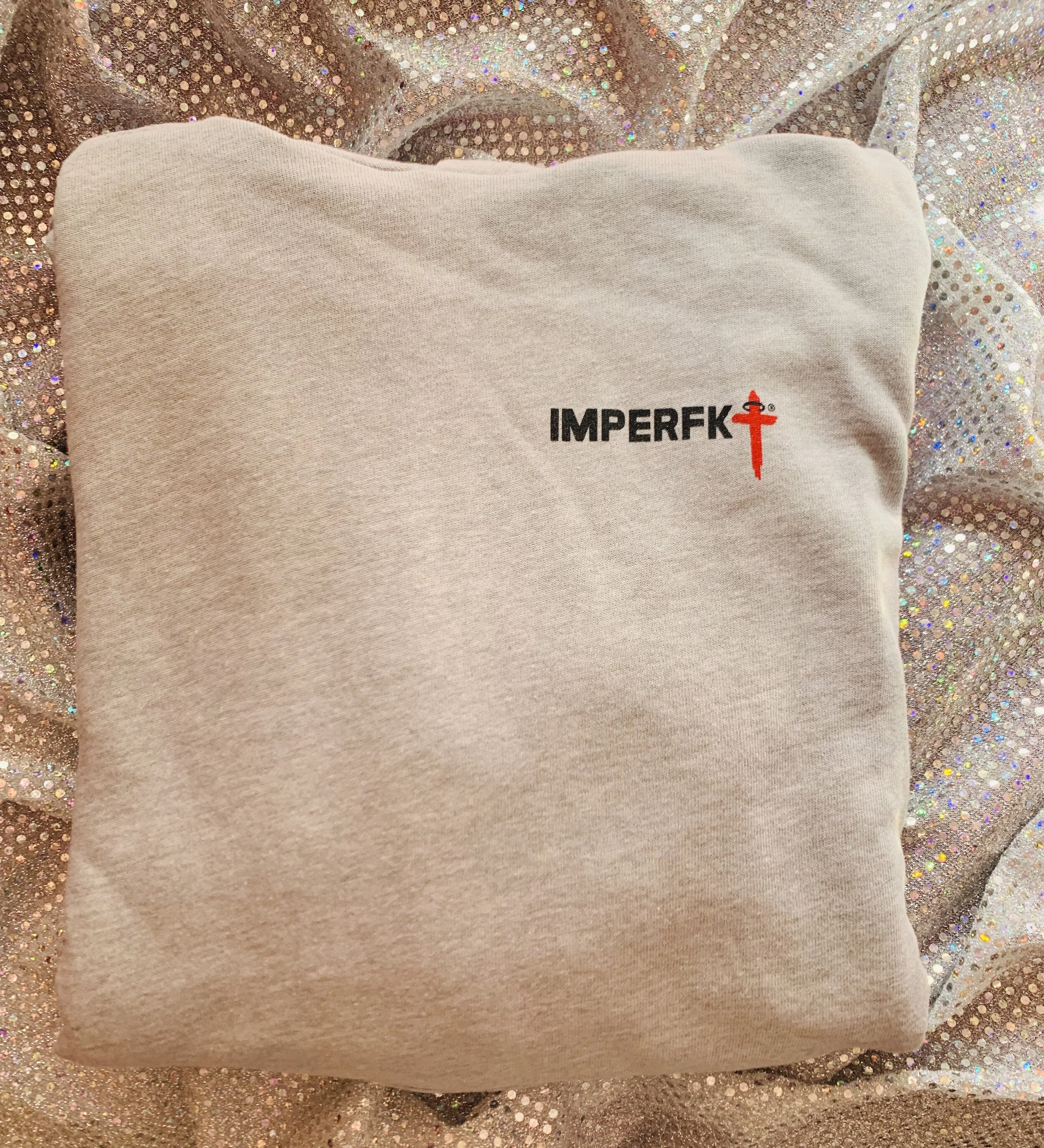 Grey Signature IM PERFKT Jesus Fleece Hoodie 