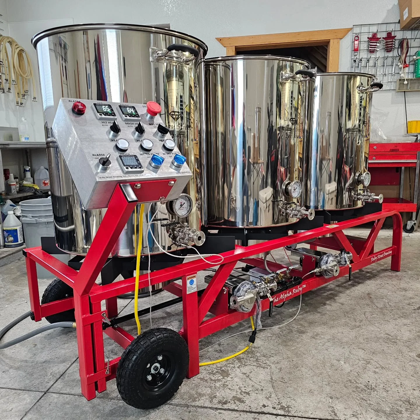 The 1 BBL Alpha Ruby is still the best value for a true workhorse brewery. Simple, reliable, intuitive. You&rsquo;ve likely seen one&mdash;maybe 10+ years old&mdash;still cranking out small batches day in, day out across America. This beauty just lan