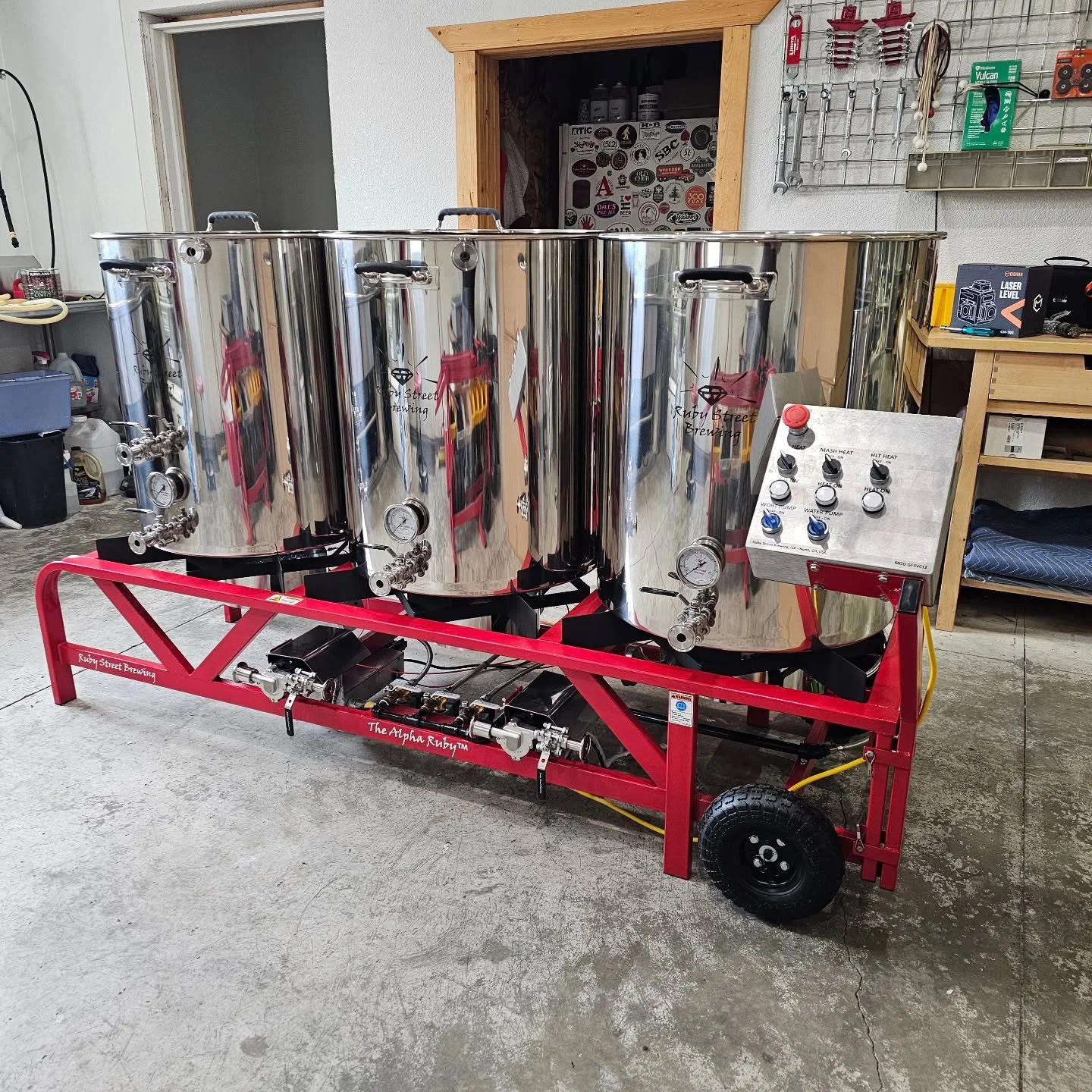This isn&rsquo;t a reversed photo &mdash; it&rsquo;s a fully mirrored Alpha Ruby.

Our customer in Lenhartsville, PA already runs a standard Alpha Ruby and wanted a second system built as a complete mirror image so the two can sit back-to-back &mdash