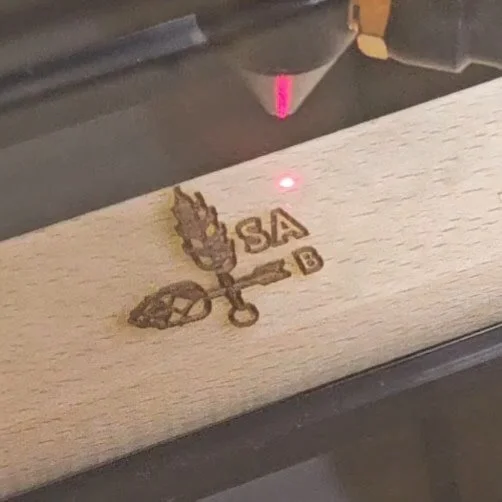 A mash paddle should be more than just a tool!

With our new in-house laser engraving, we can now customize each paddle with your brewery logo, name, or design &mdash; turning a daily piece of equipment into something cool and personal.

Built from q