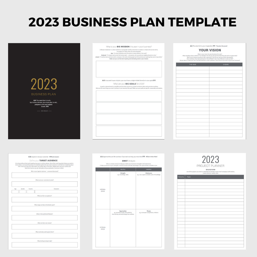 My work planner for 2023 #planner #agenda #planning