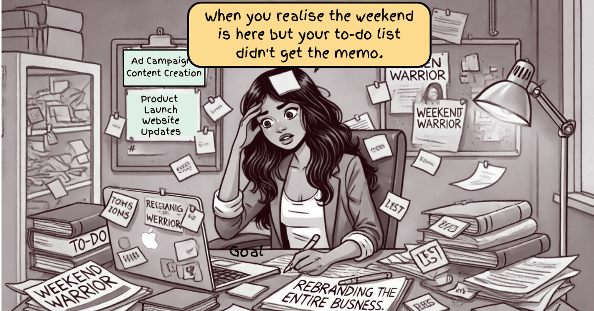 When Your To-Do List Doesn’t Get the Weekend Memo: How to Balance Work and Rest