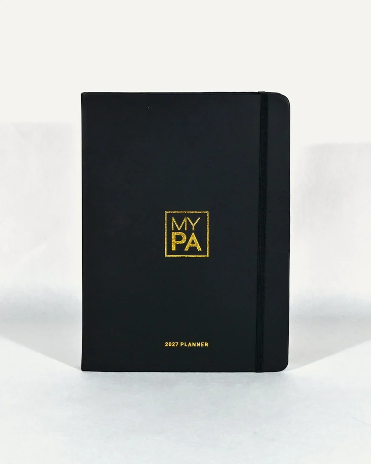 The 2027 planner in Business in Black