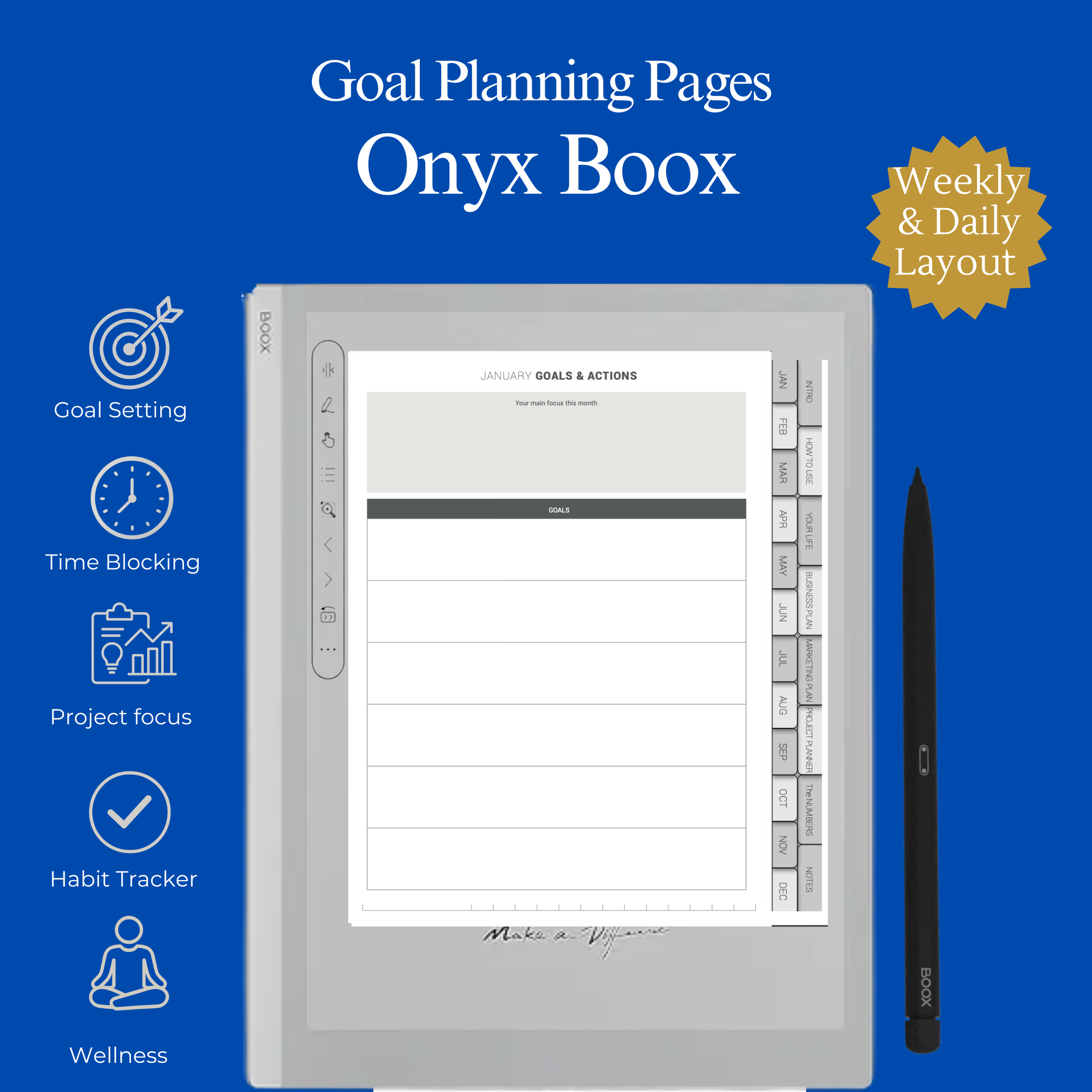 _2026 Digital Business Planner for Onyx Boox -goal planning.png