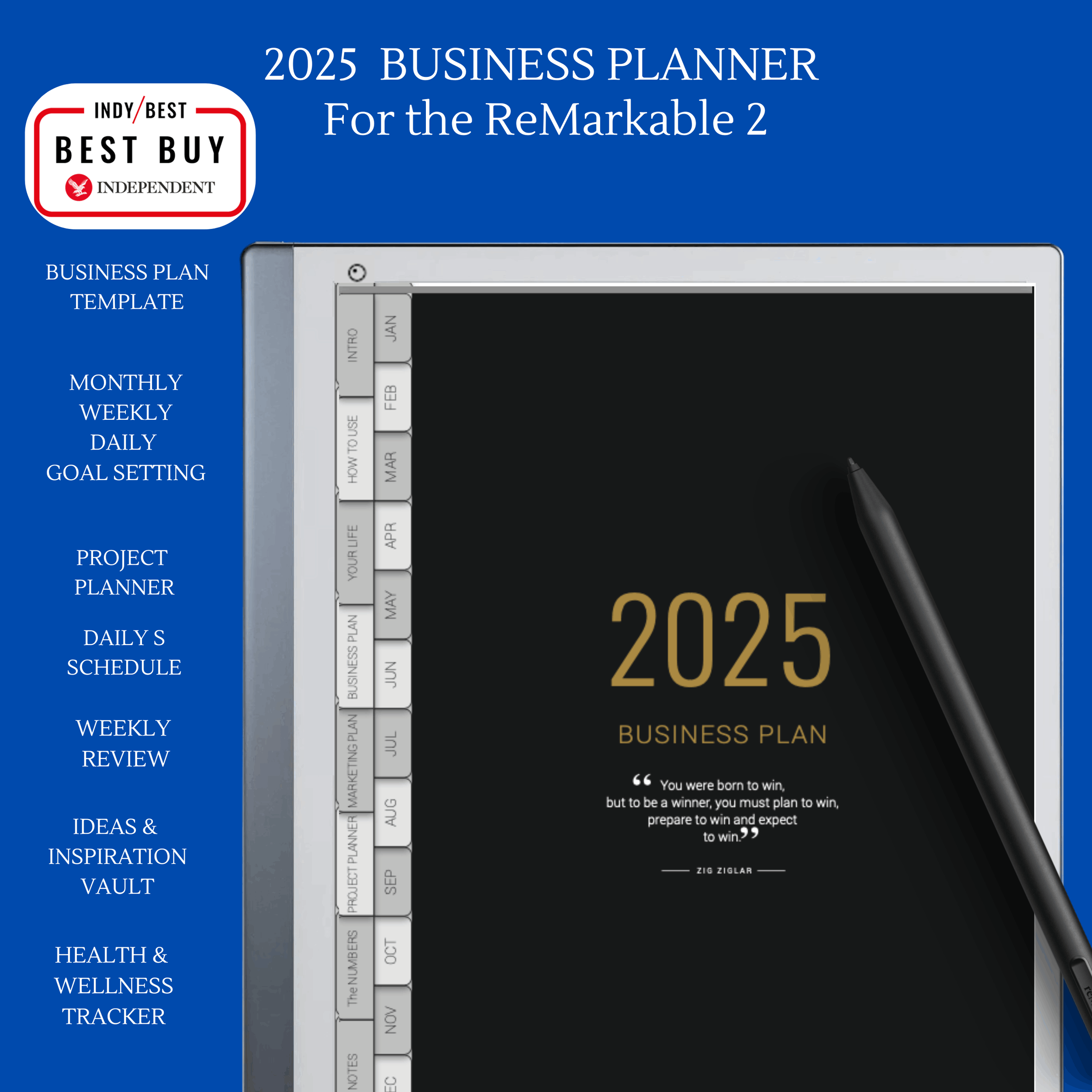Customizable Weekly Planner