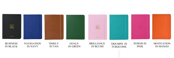 MY PA 2026 planner colour collection