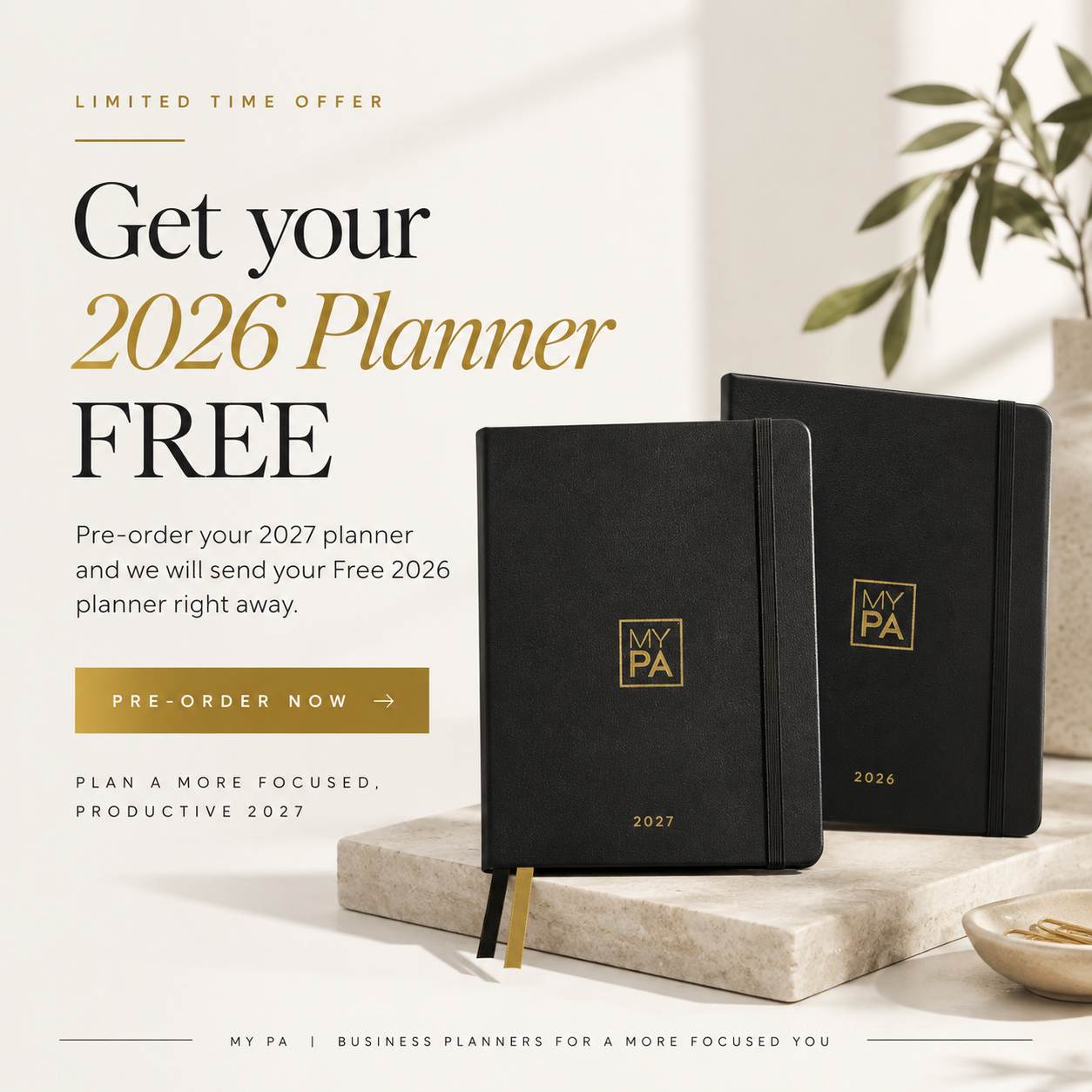 2027 MY PA Planner with free 2026 MY PA Planner