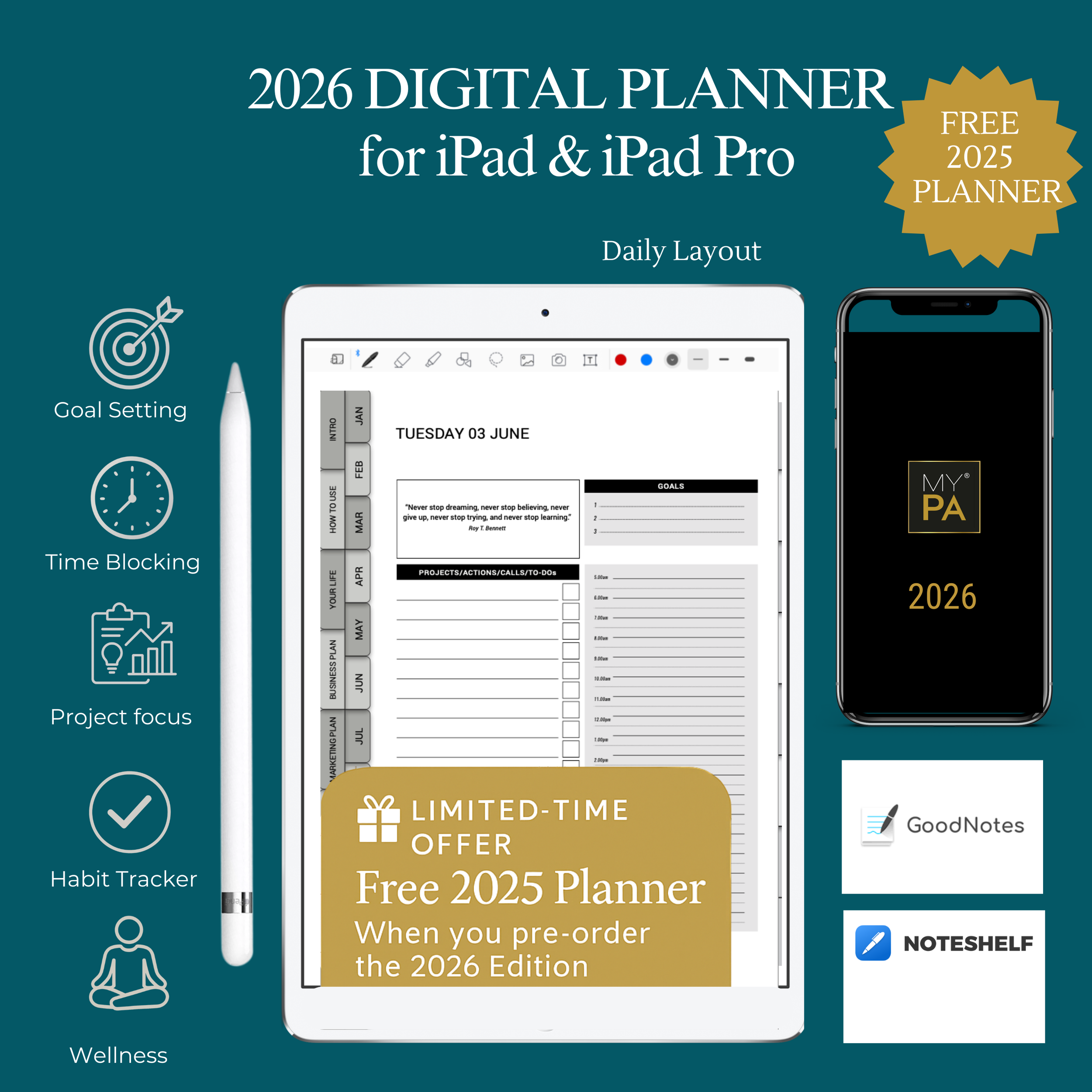 Digital planner for ipad & ipad Pro daily layout.png