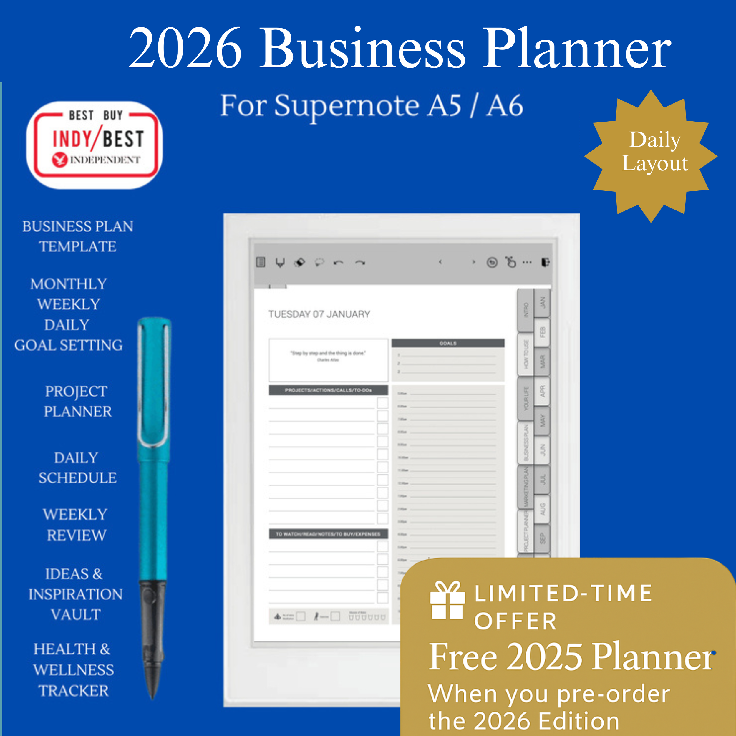 Weekly Business Planner