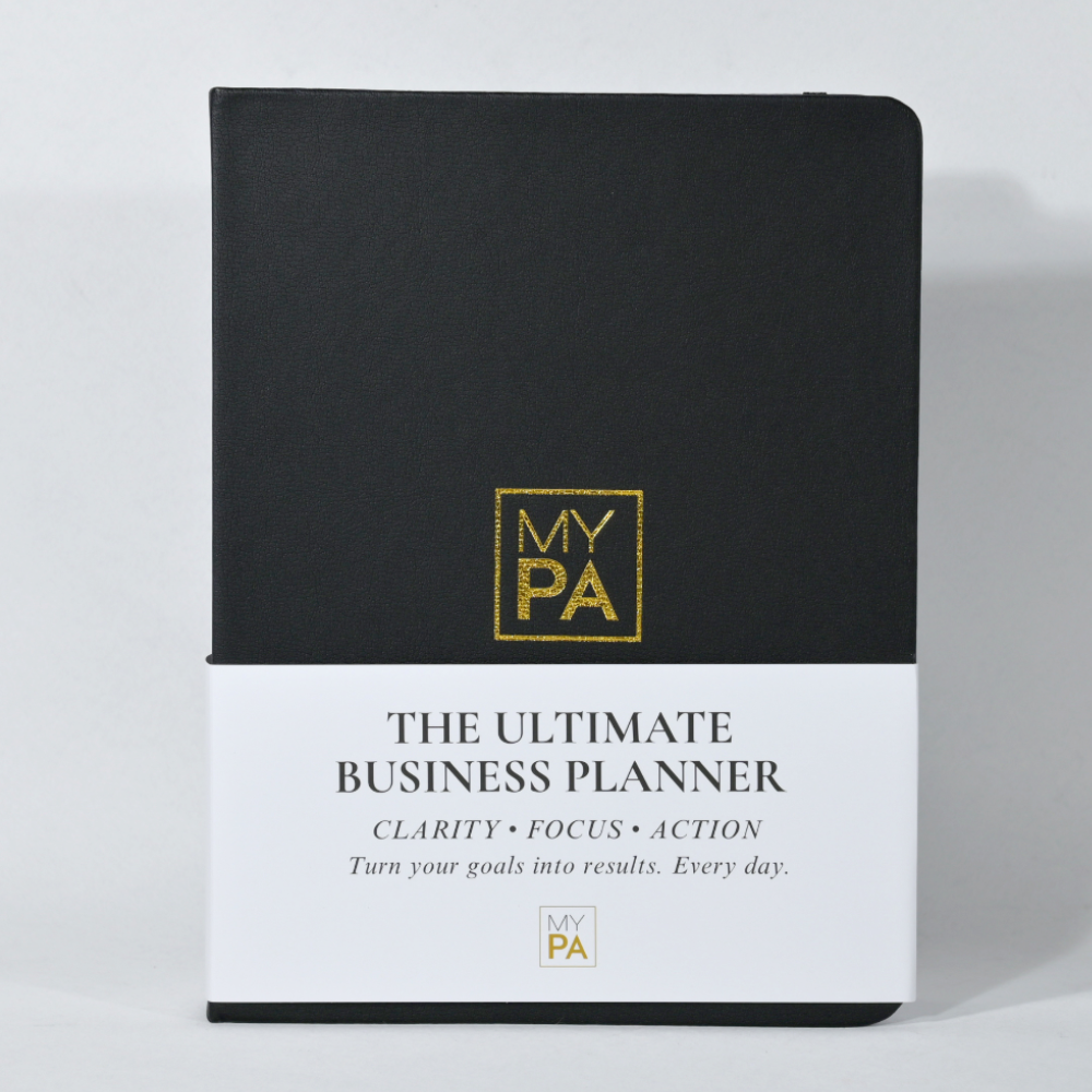 Black MY PA business planner