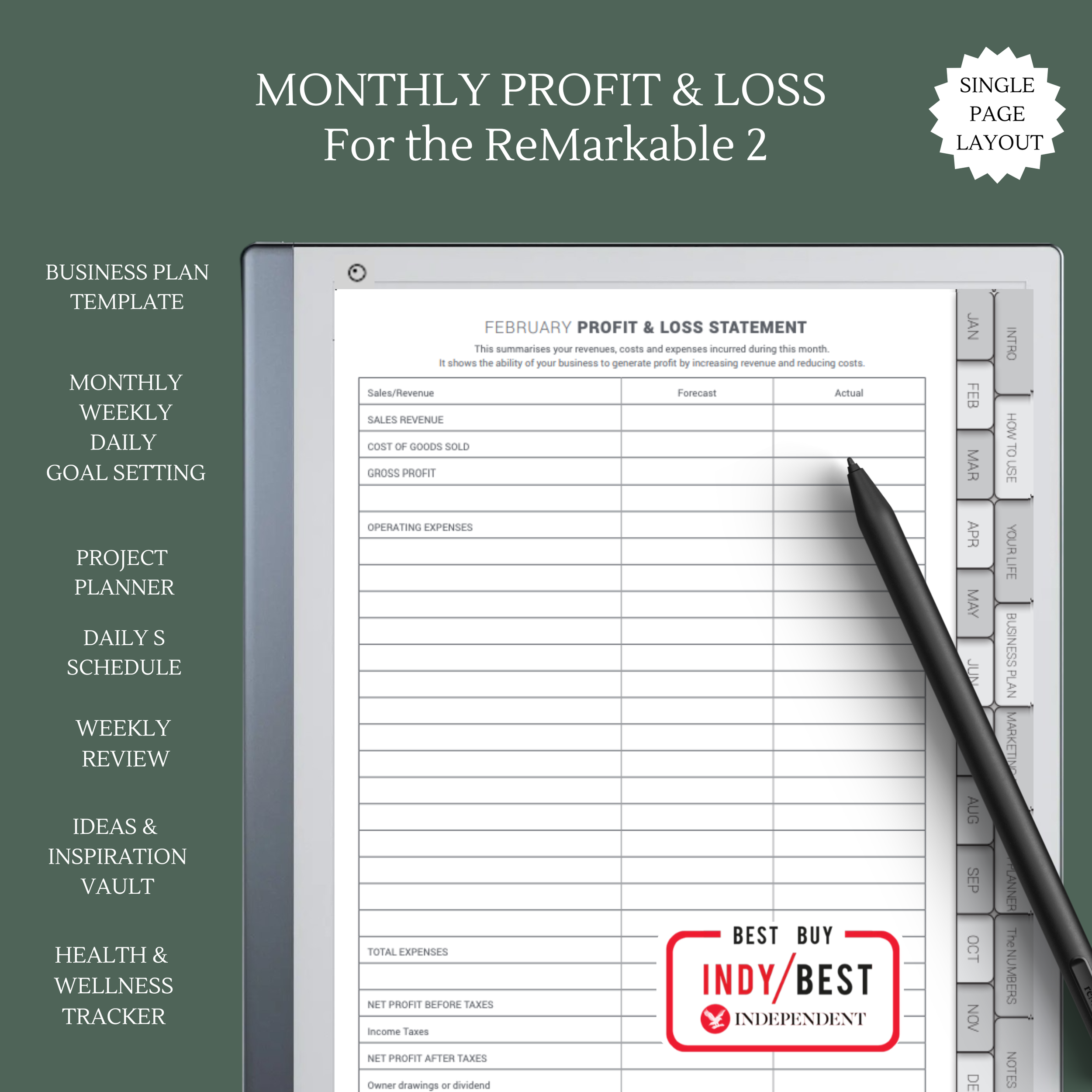 _2026 Monthly profit and loss  for remarkable 2 & Remarkable Paper Pro.png