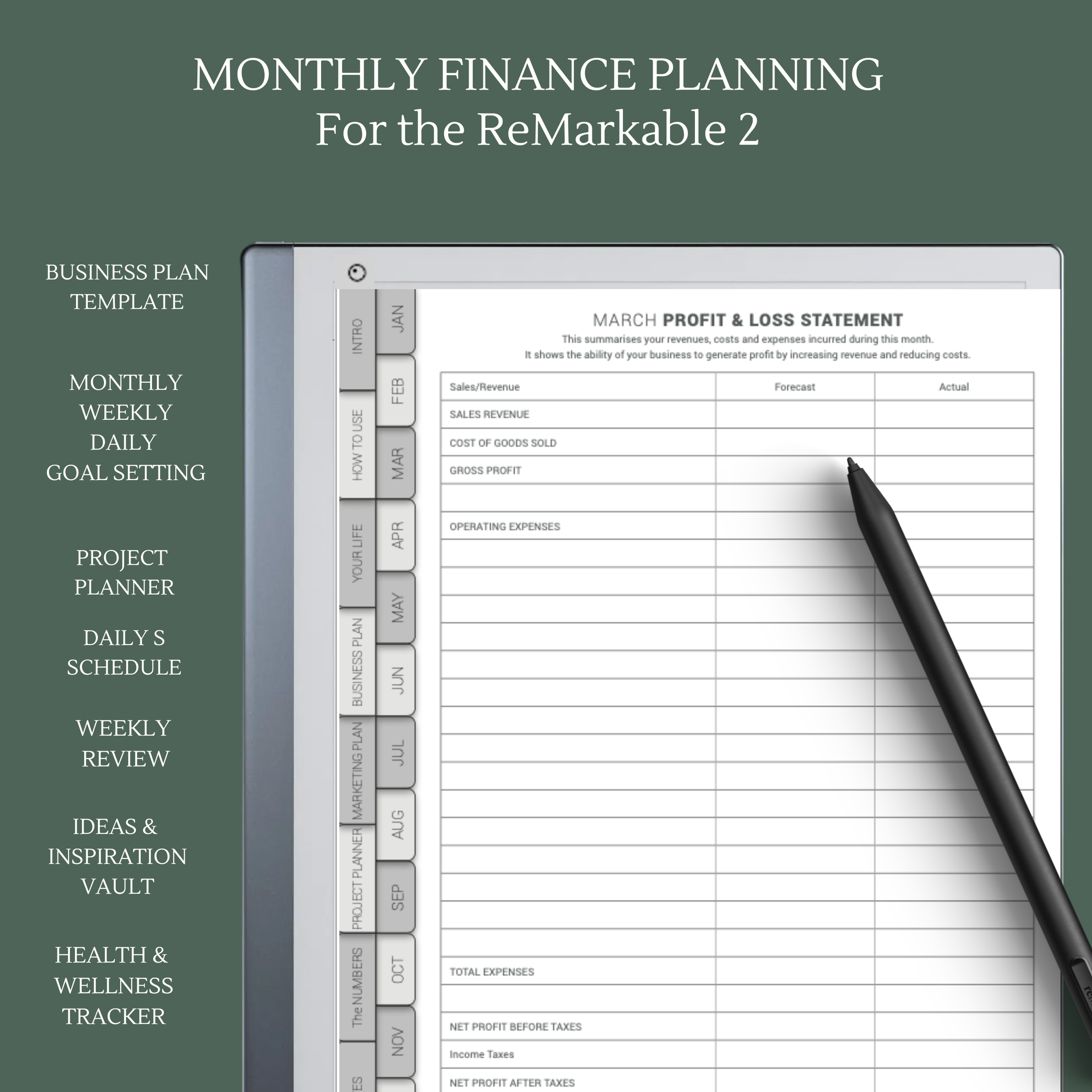 _2026 FINANCE PLANNER for remarkable 2 and Remarkable Paper Pro .png