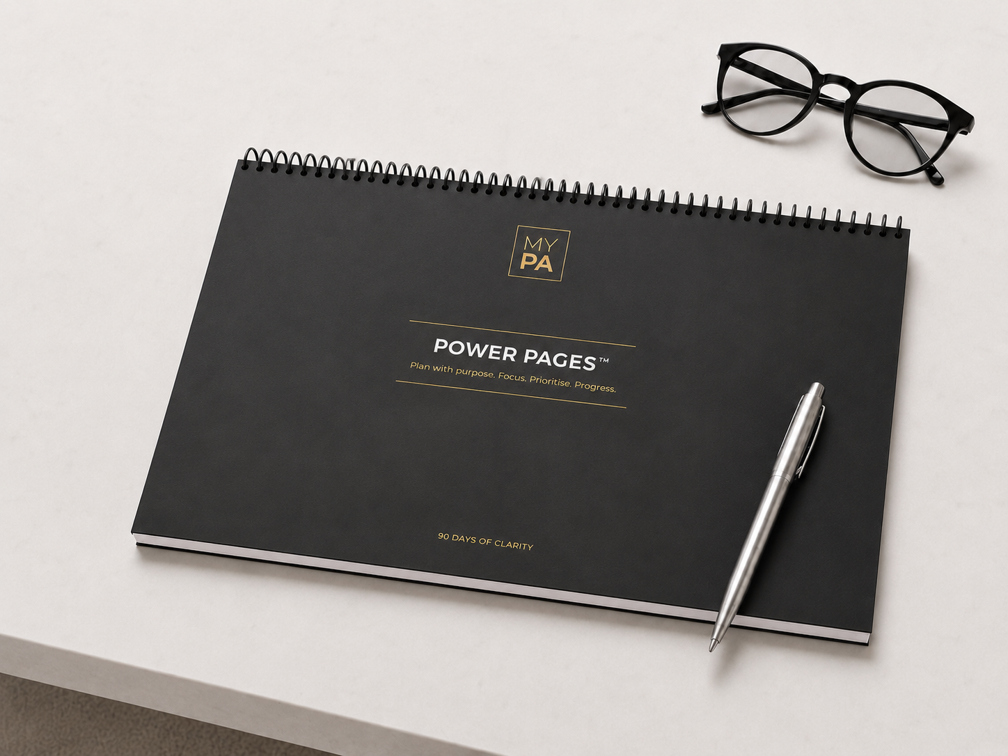 Power Pages Daily planning pad