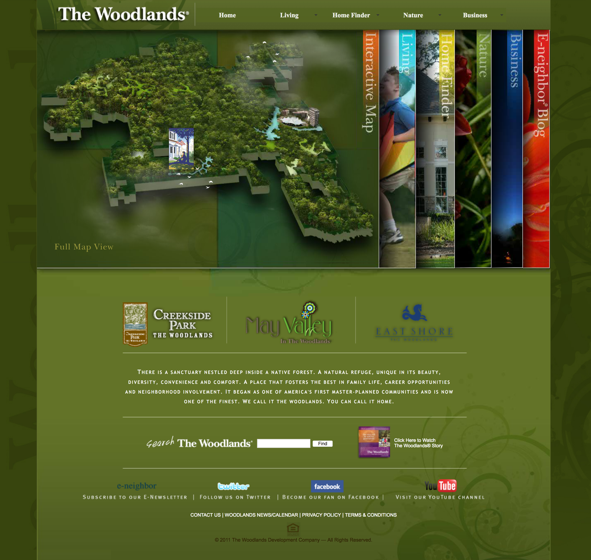 The Woodlands Website