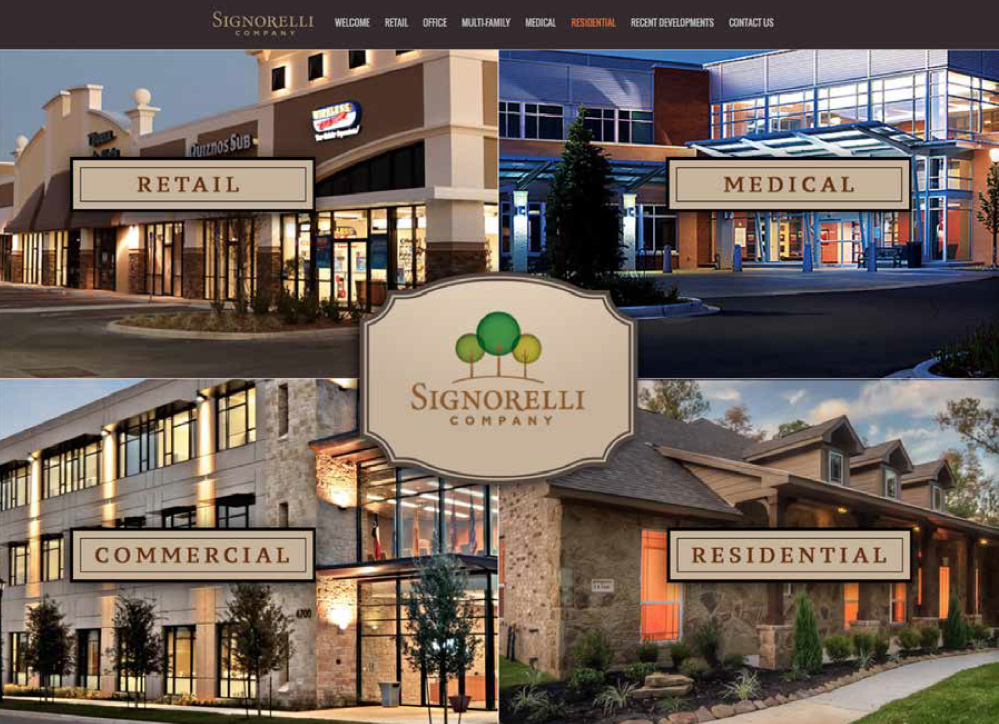 Signorelli Homes Website