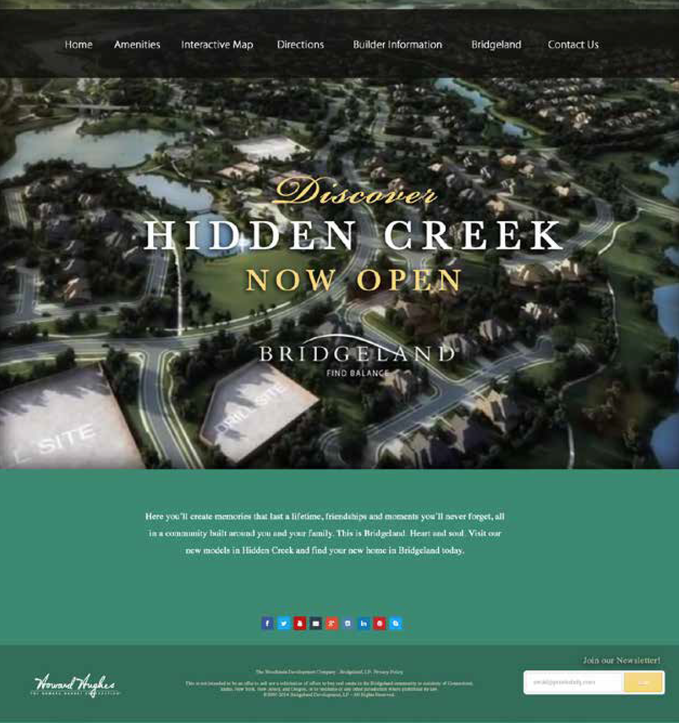 Hidden Creek Website