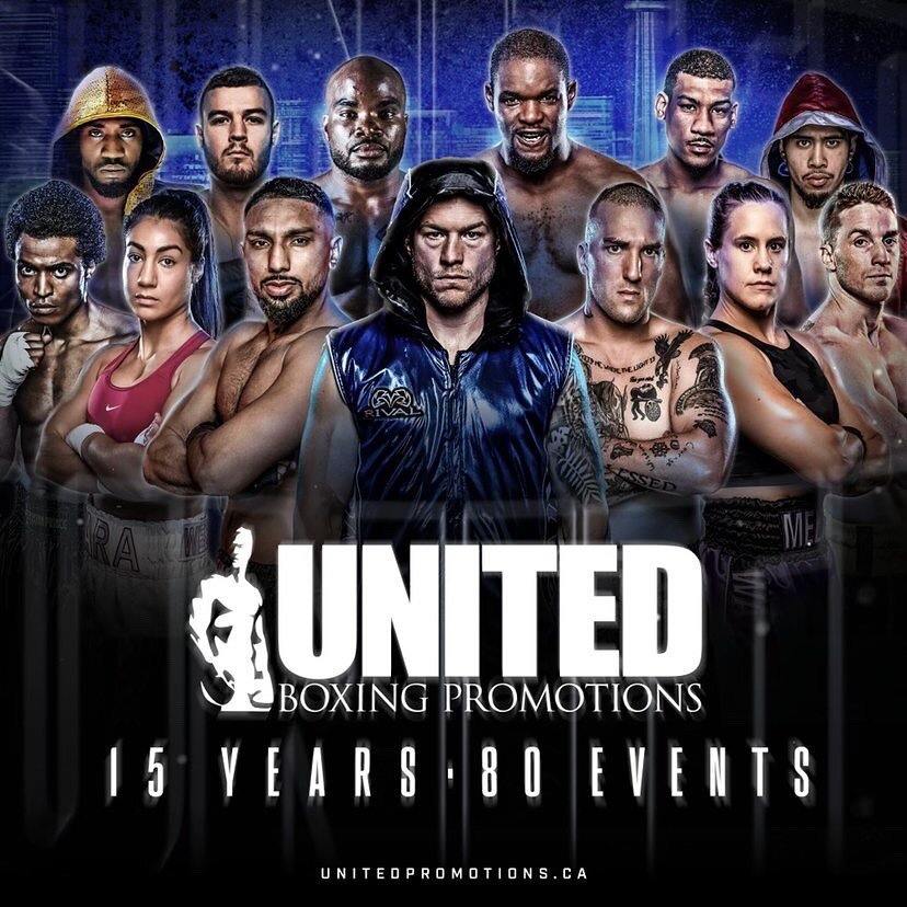 Big ups to the United Staple of Family three over the past fifteen years.
Over a decade ago I use to Sit in the Stands of the power Aid Centre &amp; Now @unitedpromotions  @donmacdonald65  @tyler_buxton  @dewith_boxing_studio  @rivalboxinggear  and s