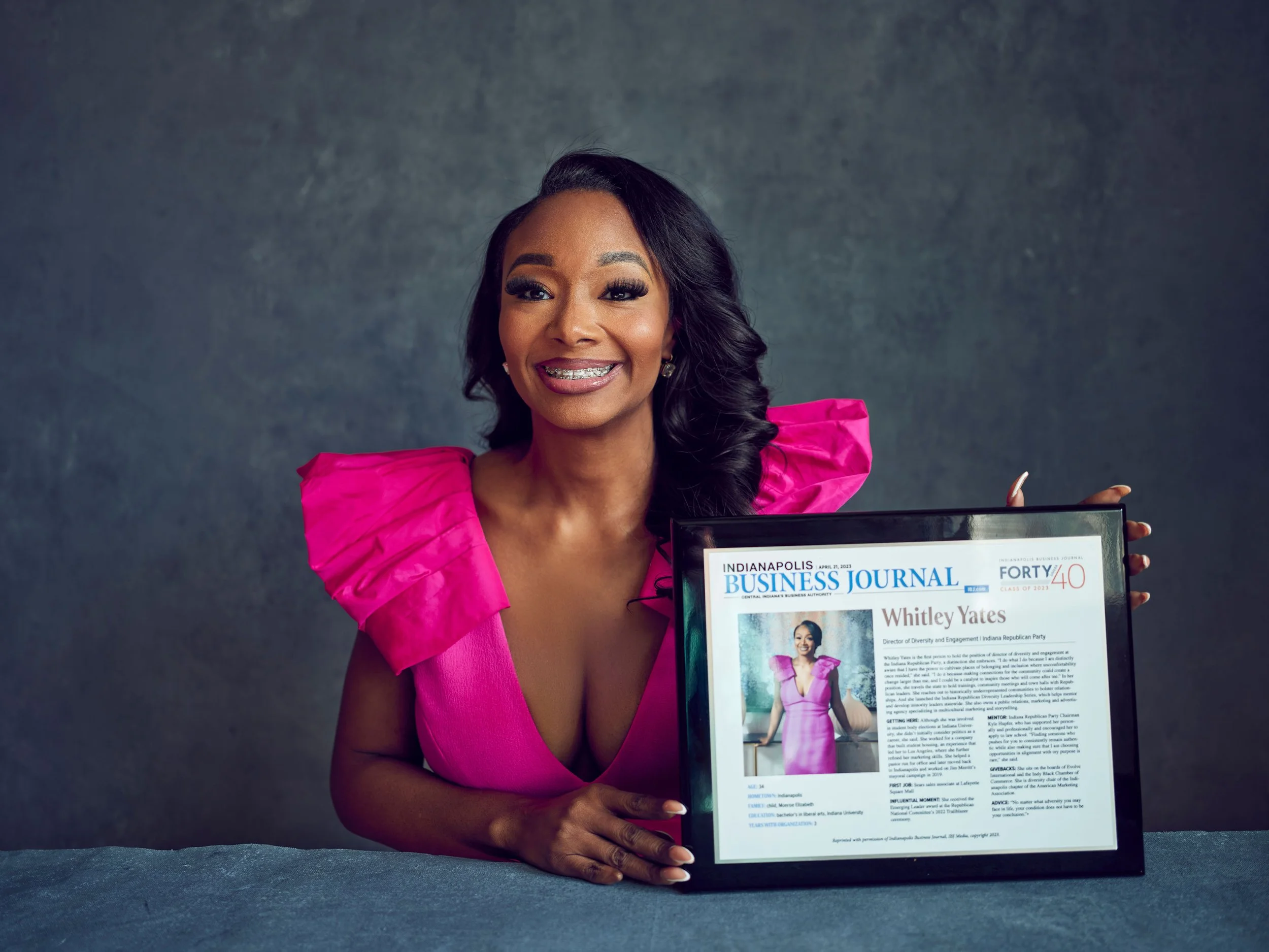 Yates Awarded 2023 IBJ 40 under 40