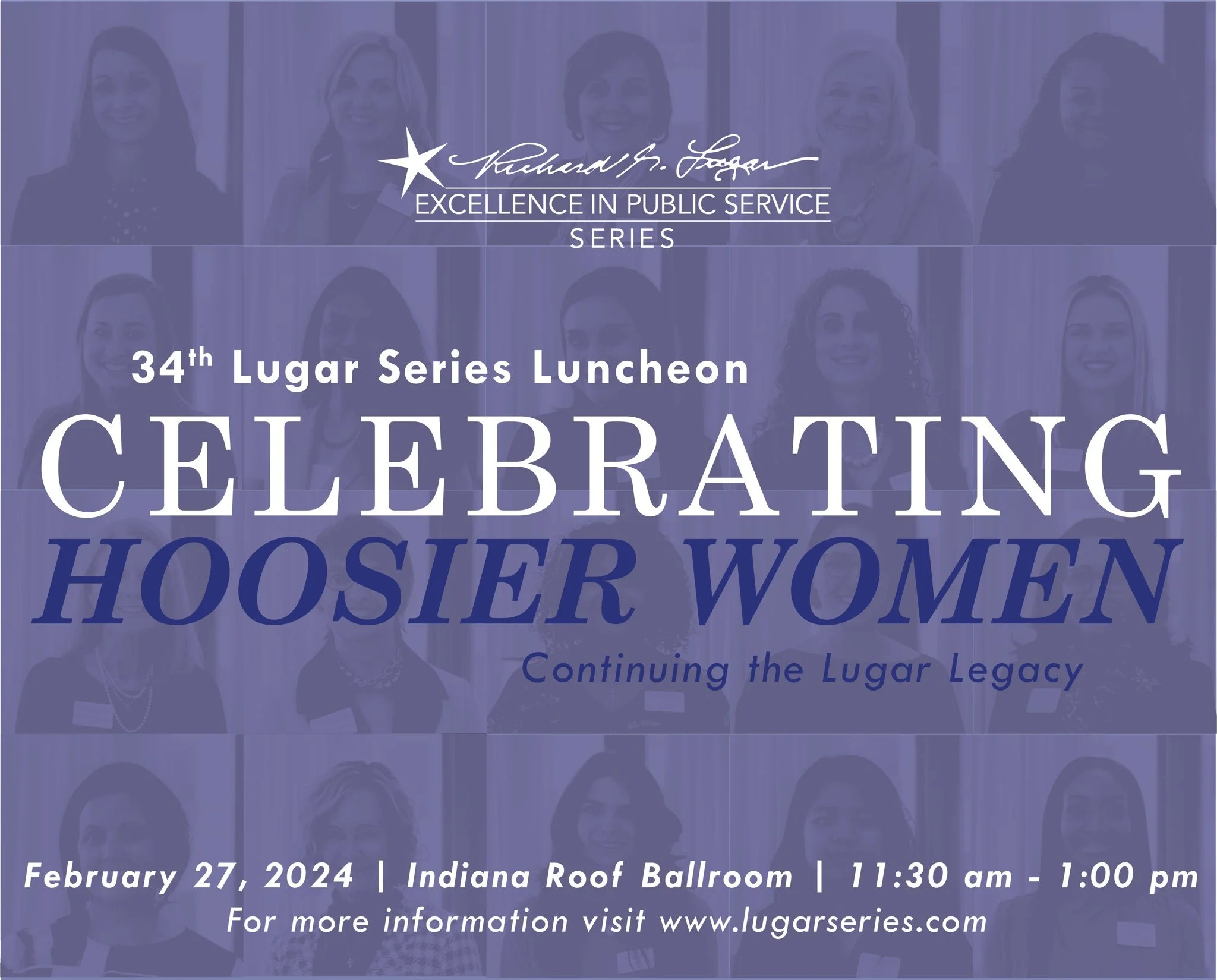 Richard G Lugar Series Graduation Luncheon