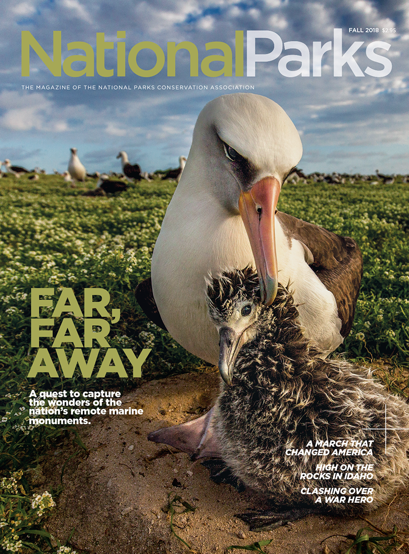National Parks Conservation Association cover story in Fall 2018 issue of National Parks magazine.