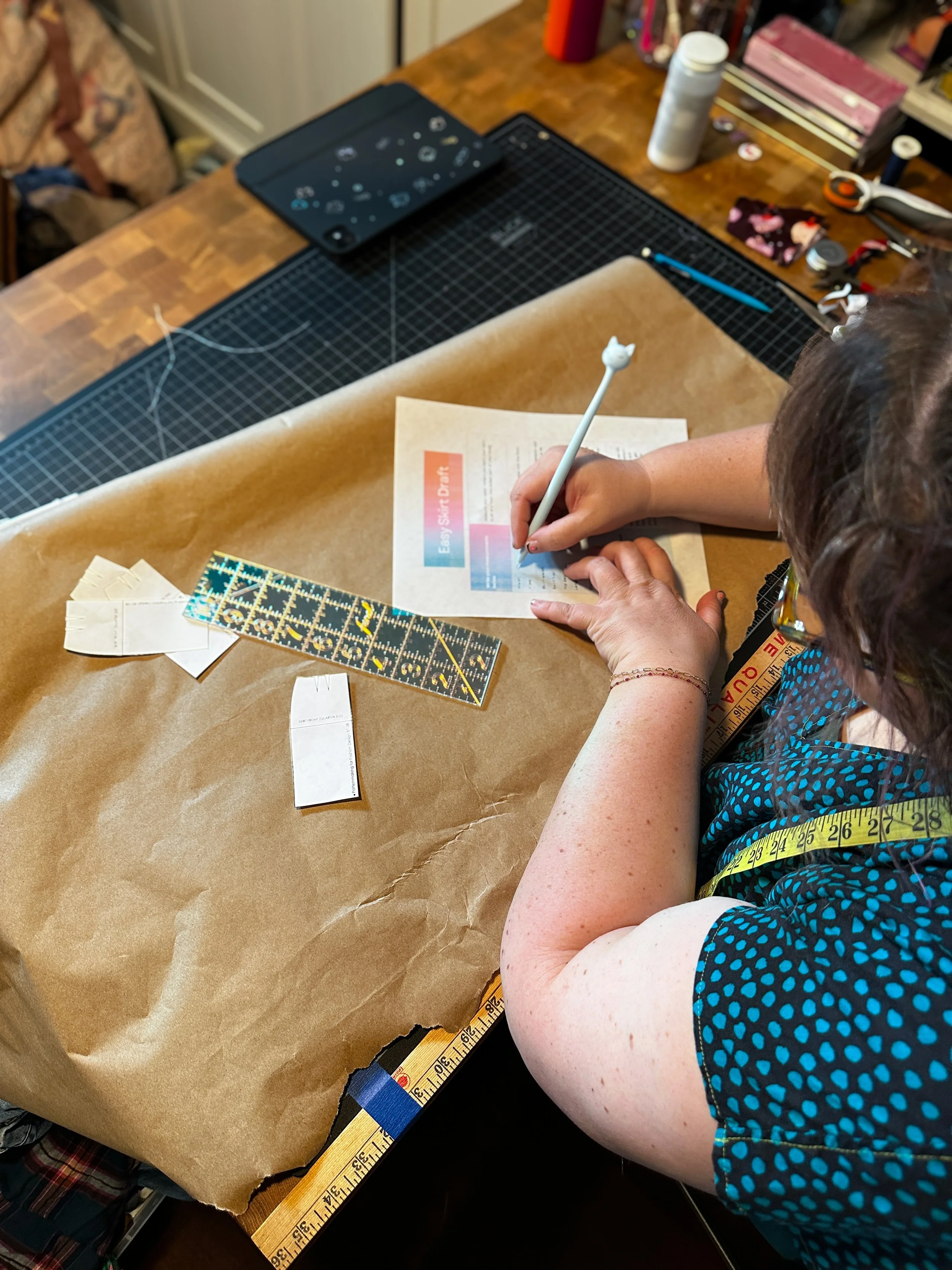 Pattern Making Intensive - Draft your own skirt: an intro to pattern making