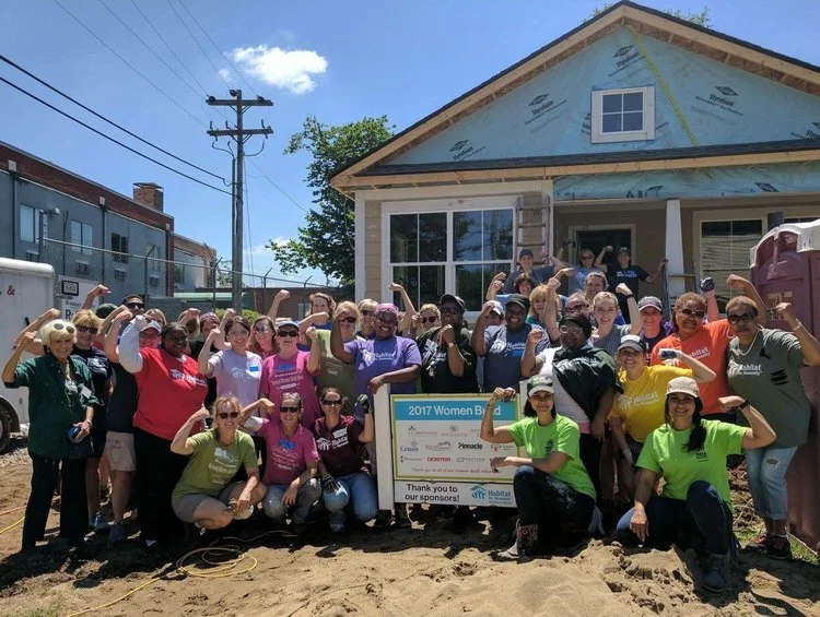Volunteer. Habitat For Humanity Women Build 2017