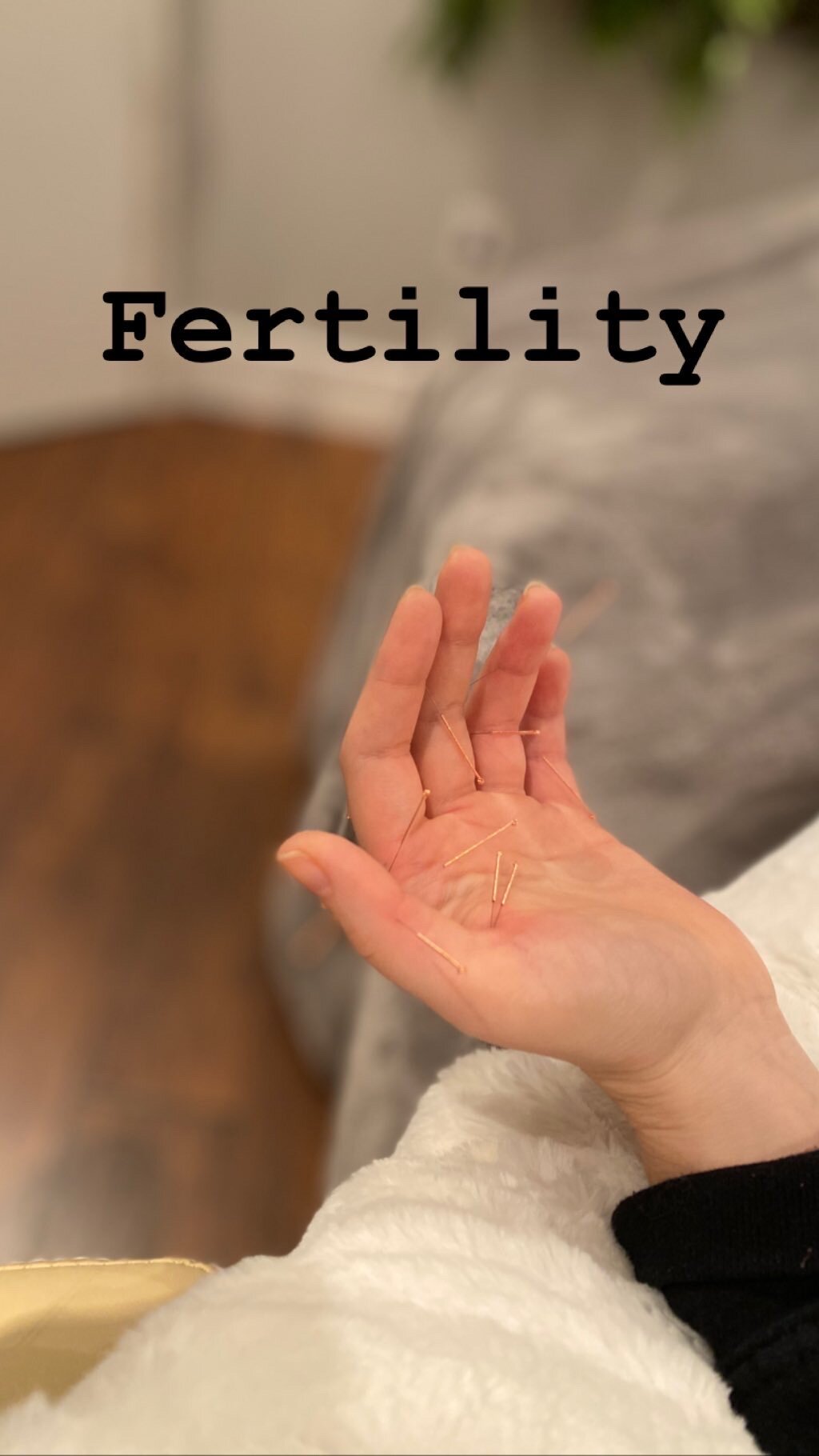  SuJok acupuncture in Vancouver used to treat fertility and reproductive health. Patient received treatment for fertility 