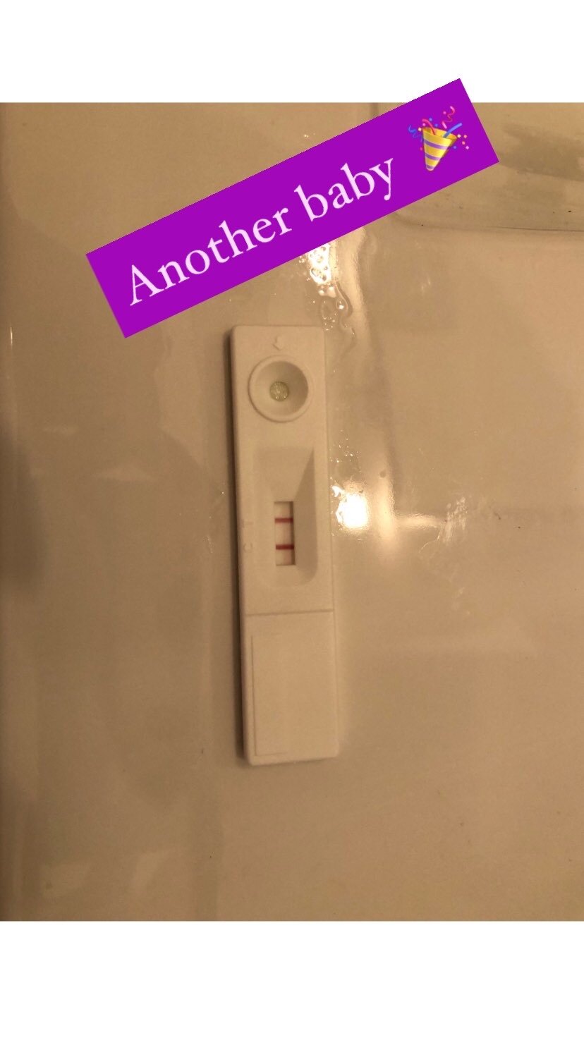  SuJok acupuncture treatment based in Vancouver at Alla Ozerova acupuncture clinic used to treat Fertility. Picture of positive pregnancy test 