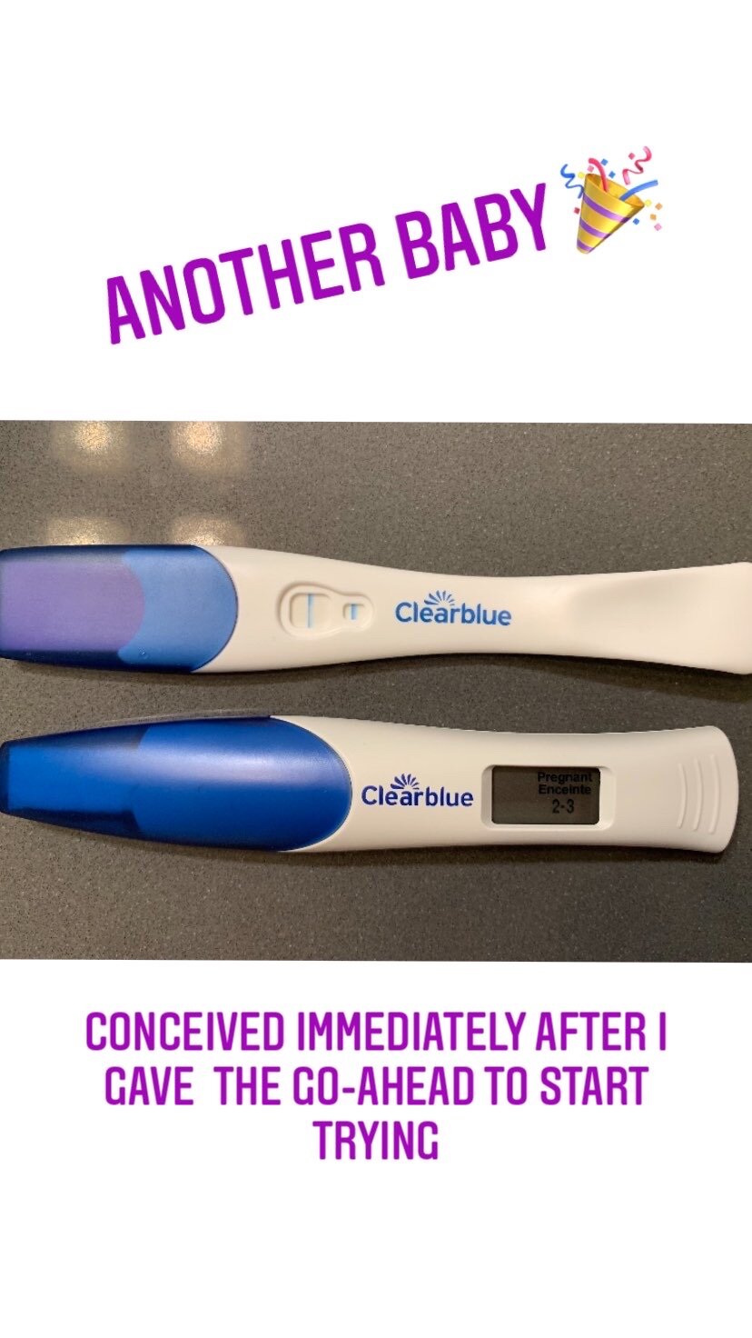  SuJok acupuncture treatment based in Vancouver at Alla Ozerova acupuncture clinic used to treat Fertility. Picture of patient’s positive pregnancy test. 