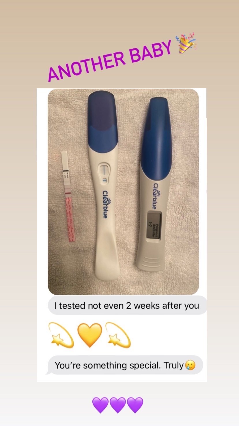  SuJok acupuncture treatment based in Vancouver at Alla Ozerova acupuncture clinic used to treat Fertility. Picture of patient’s positive pregnancy test.  Fertility clinic, fertility support, pregnancy maintenance, preventing miscarriage, abortion hi