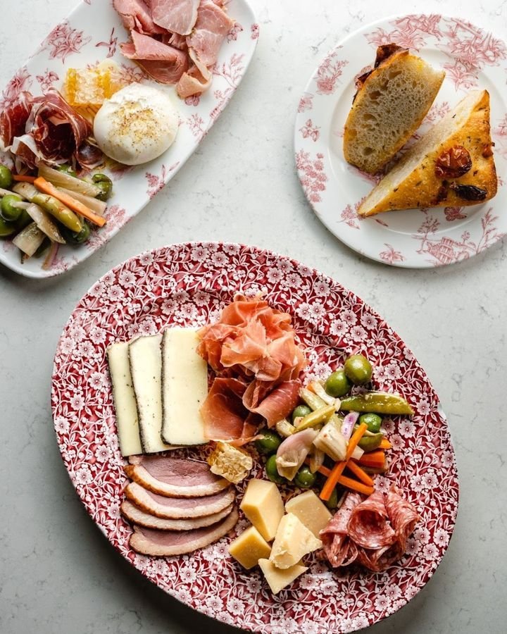 Charcuterie your way!

Did you know that we offer build your own charcuterie boards? Choose from a variety of unique meats and cheeses from all over the world. Our boars are complete with house pickled veggies, grissini, &amp; Savannah Bee Company ho