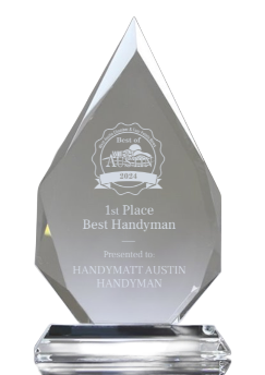 HandyMatt voted best Austin handyman by West Austin Chamber of Commerce
