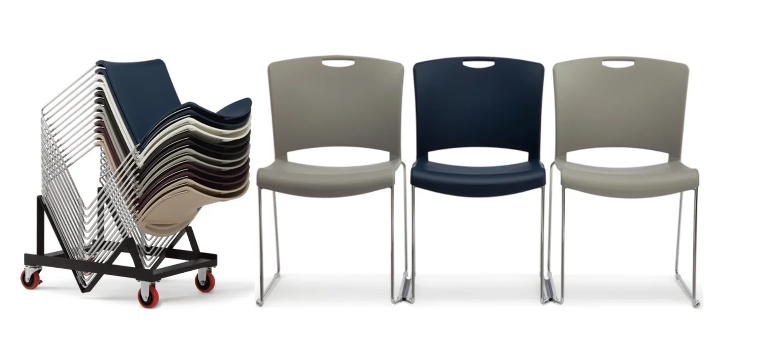 stacking chairs — caliber office furniture