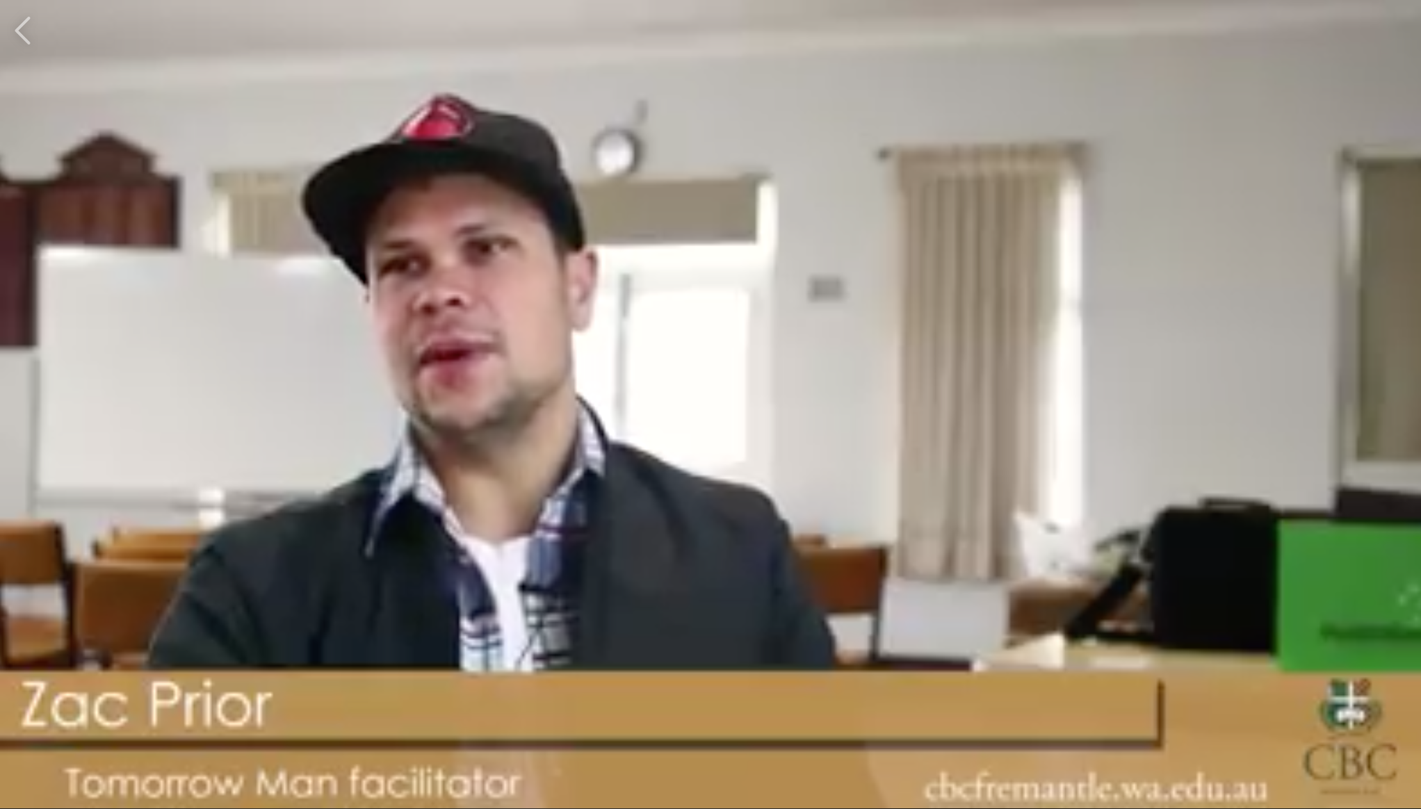 29 May 2018 - CBC Fremantle - Developing Positive Masculinity