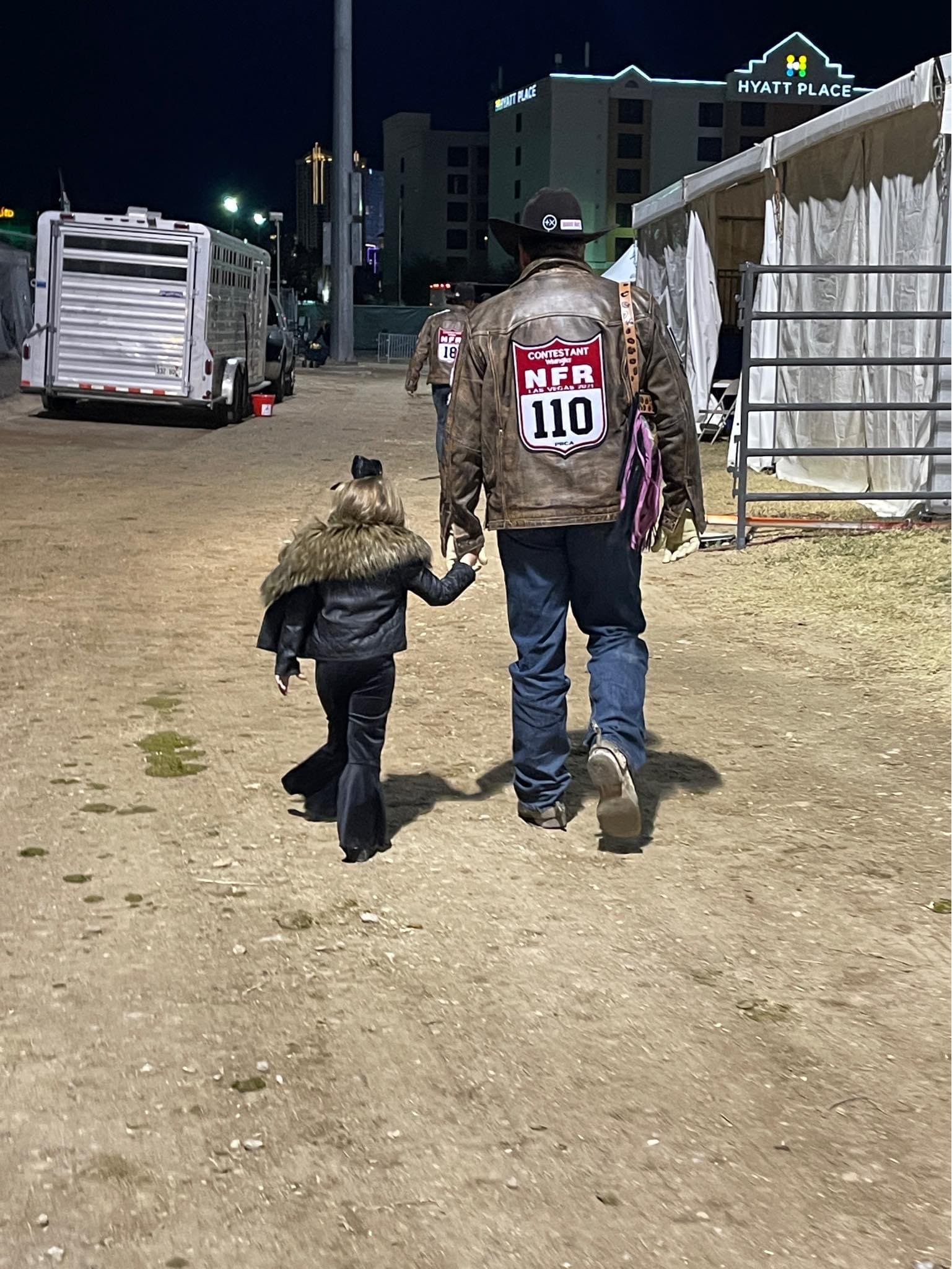 Coleman and his daughter Stella