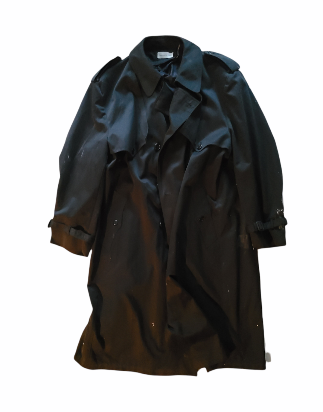 Resurrect by Night "Jesus" Crown Of Thorns / (BLACK) Vintage Trench