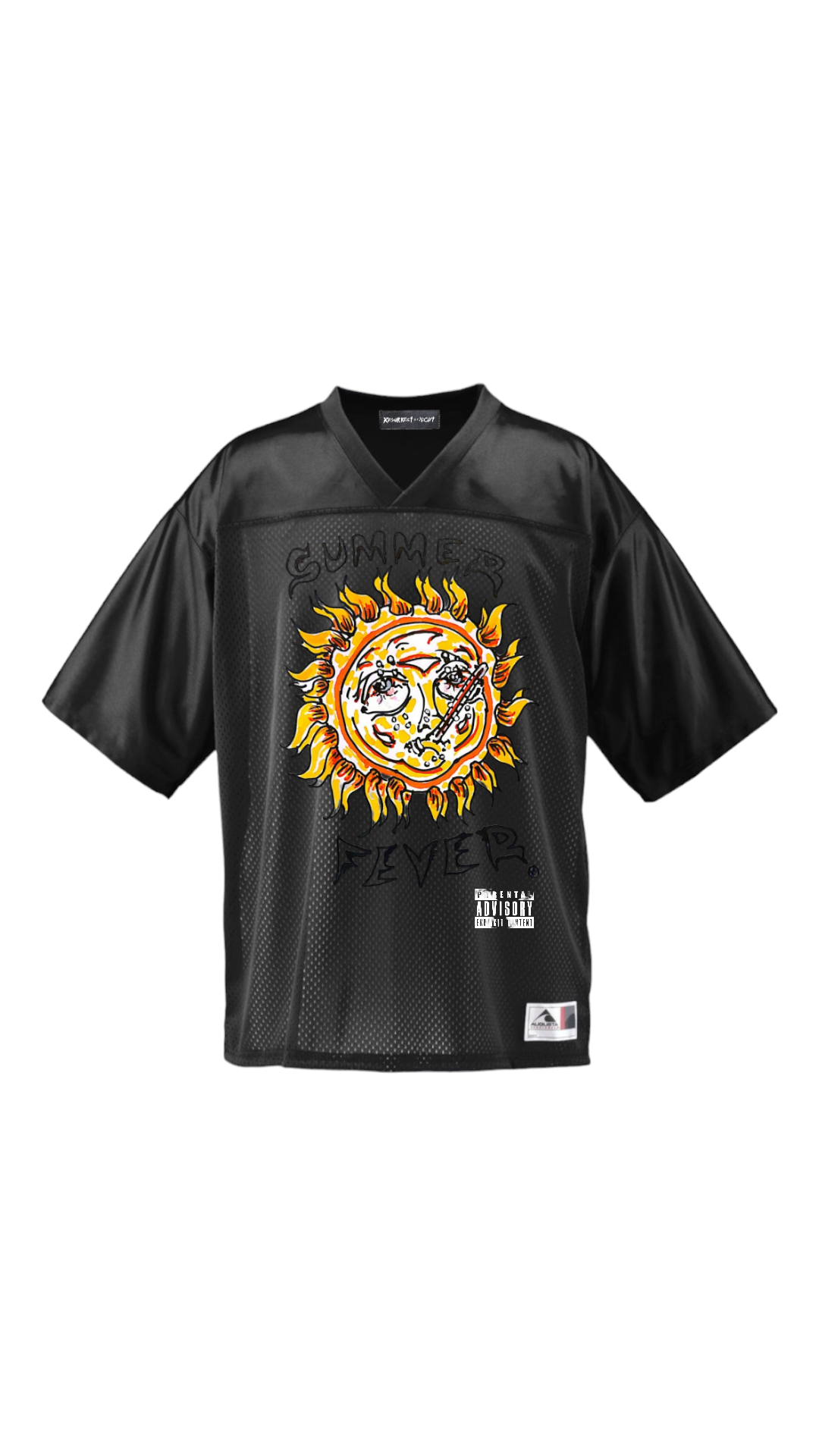 "Summer Fever" vintage mesh football jersey