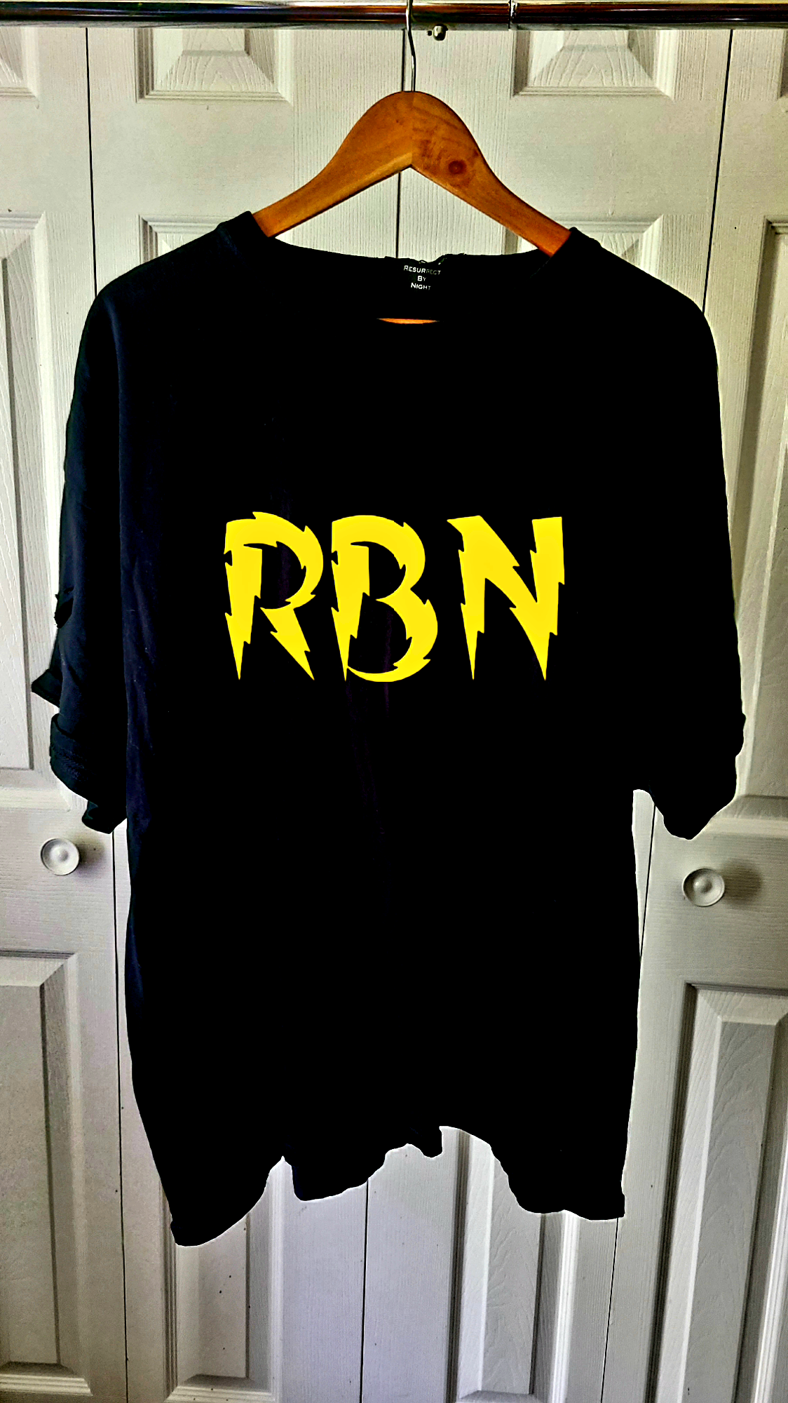 "RBN" Lightening charger vintage t=shirt.