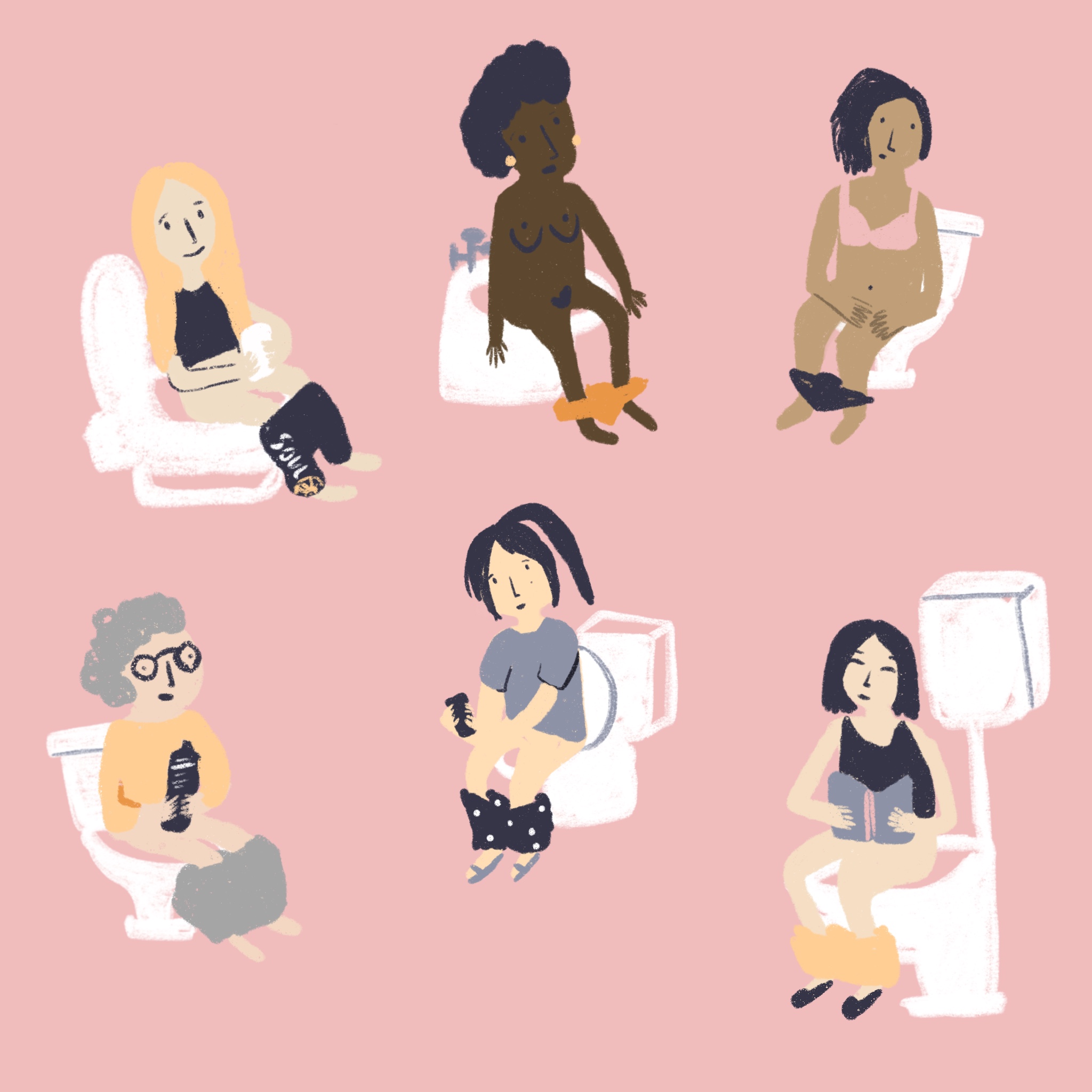  Hey! guess what? Women Poop Too! 