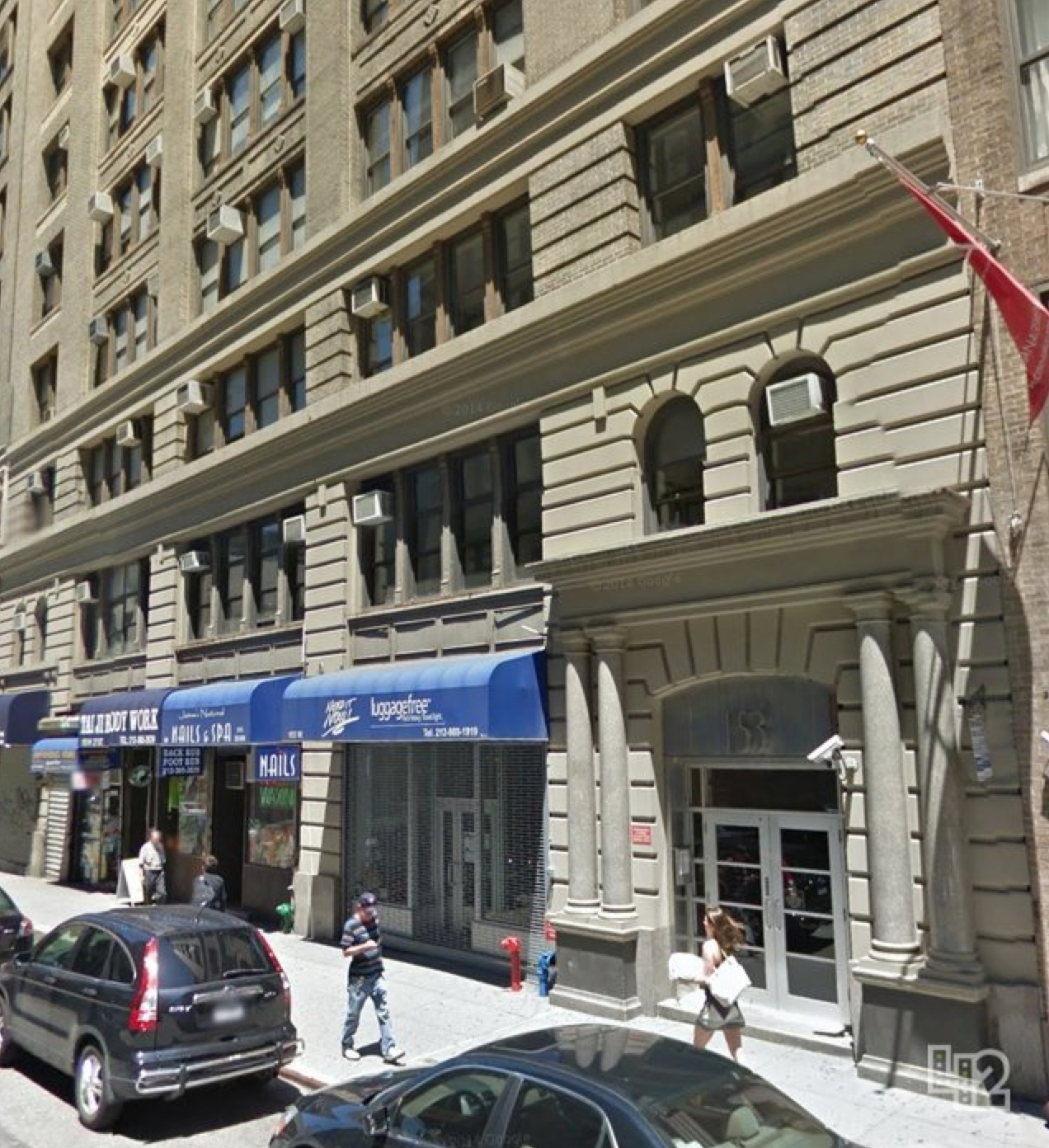 153 West 27th Street Building Facade.